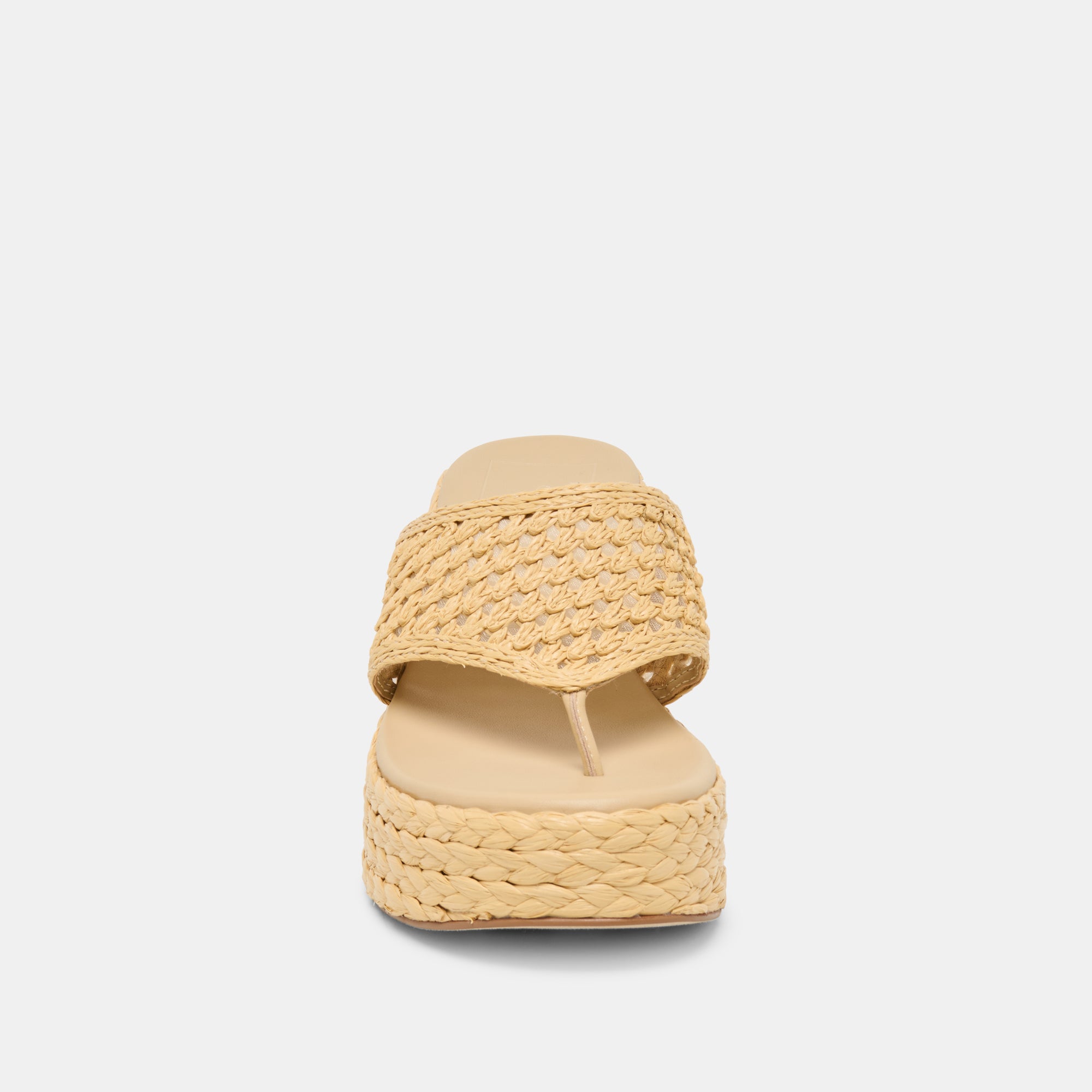 RIPPLE HEELS LT NATURAL RAFFIA - Image 8