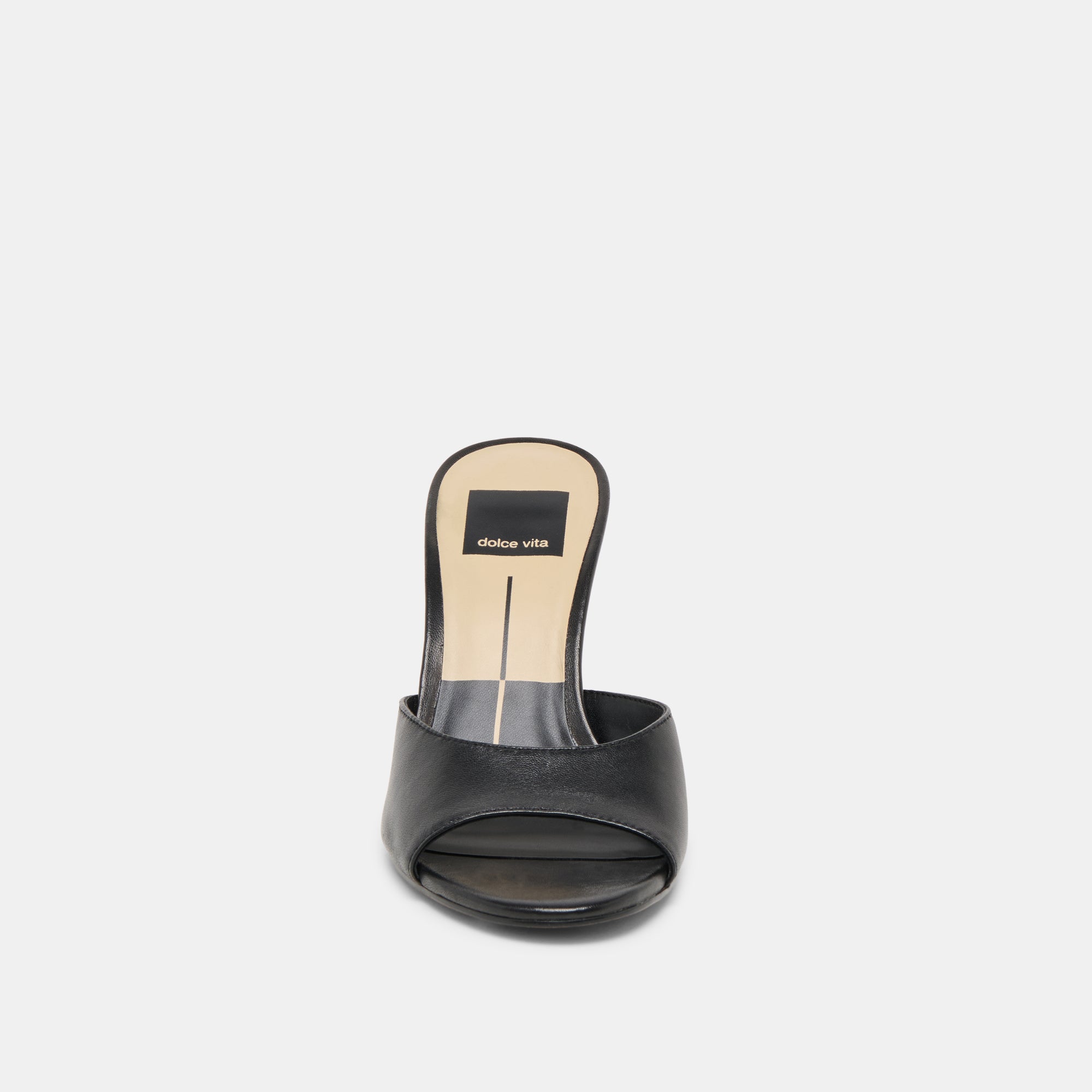 ROSHA HEELS BLACK LEATHER - Image 6