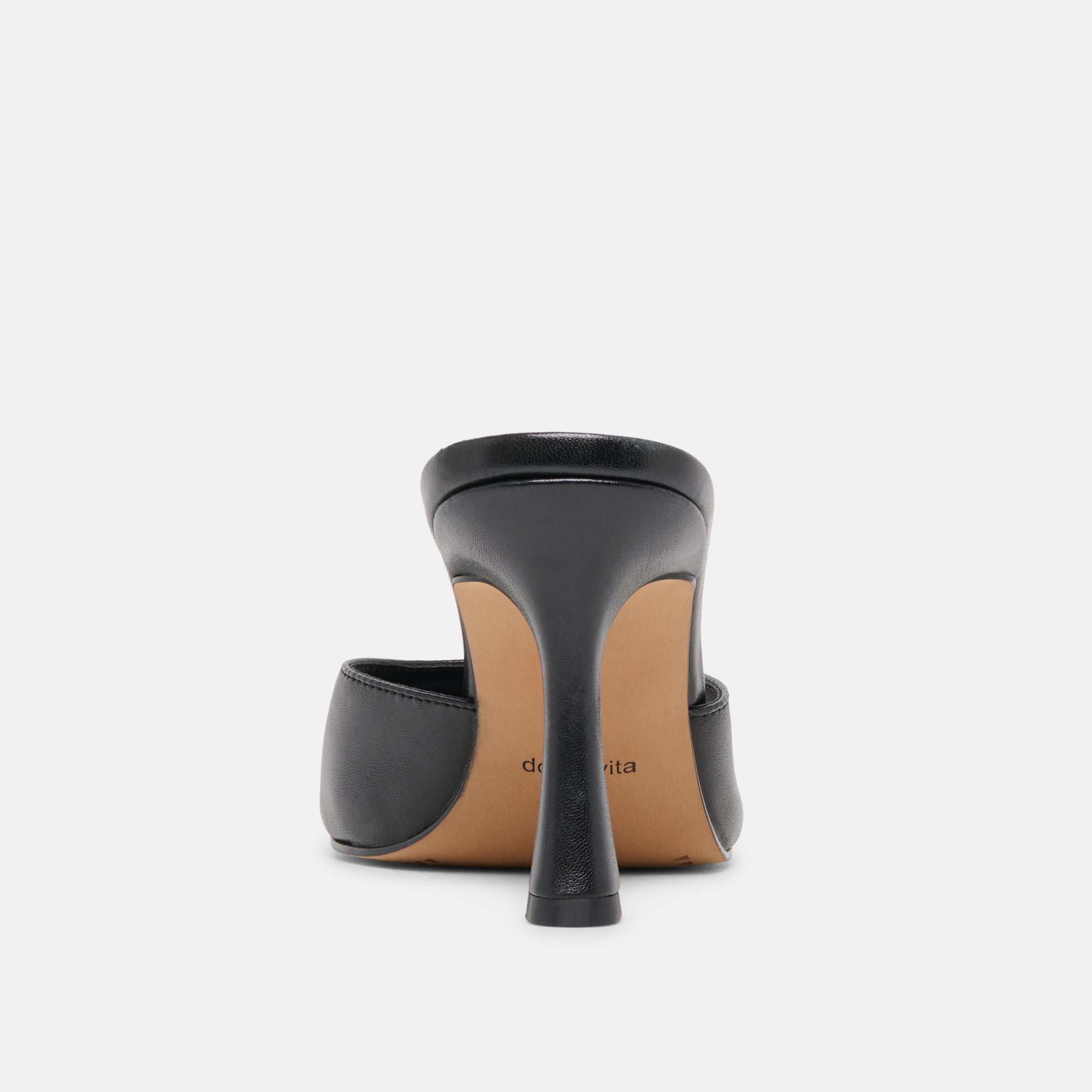 ROSHA HEELS BLACK LEATHER - Image 7