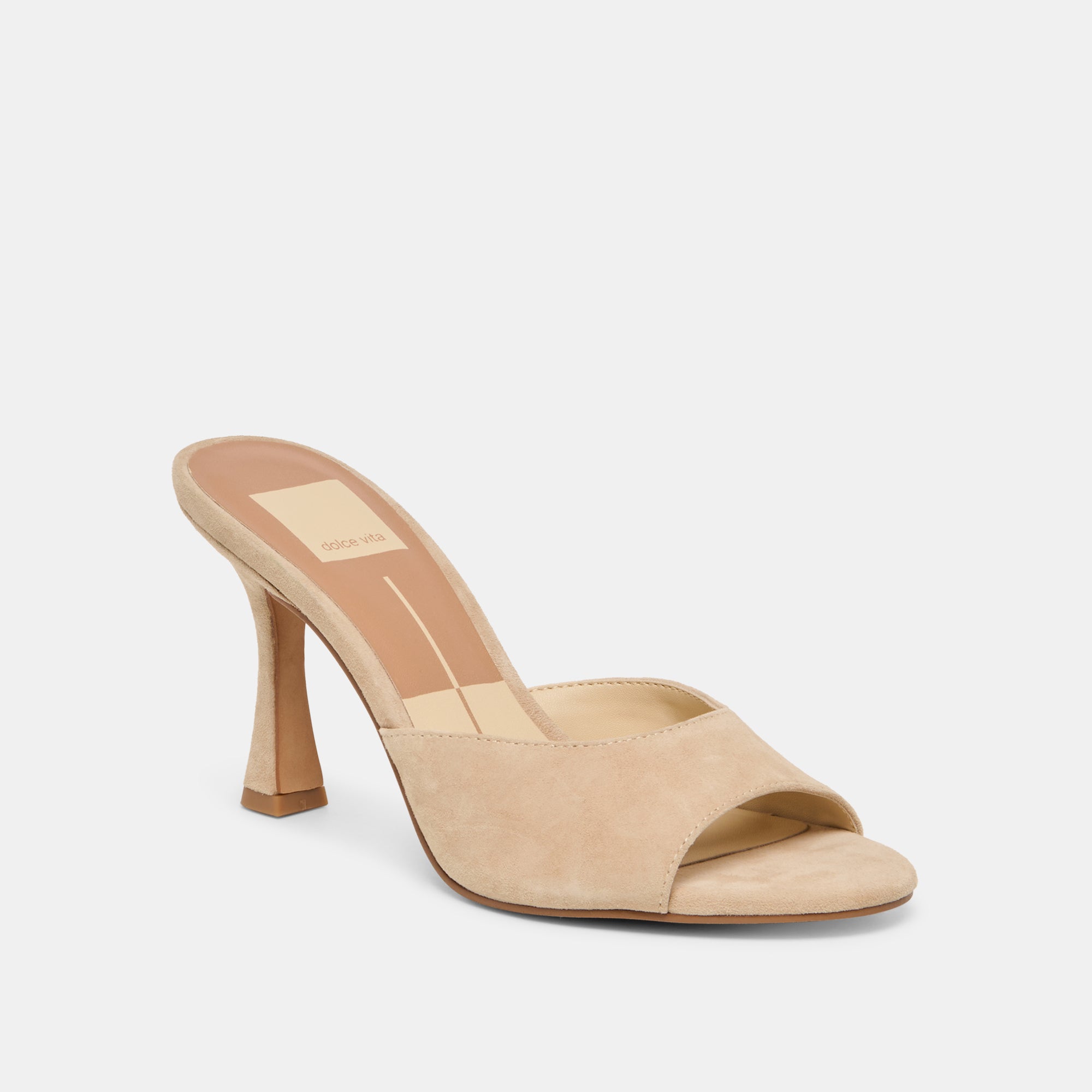 ROSHA HEELS CAMEL SUEDE - Image 2