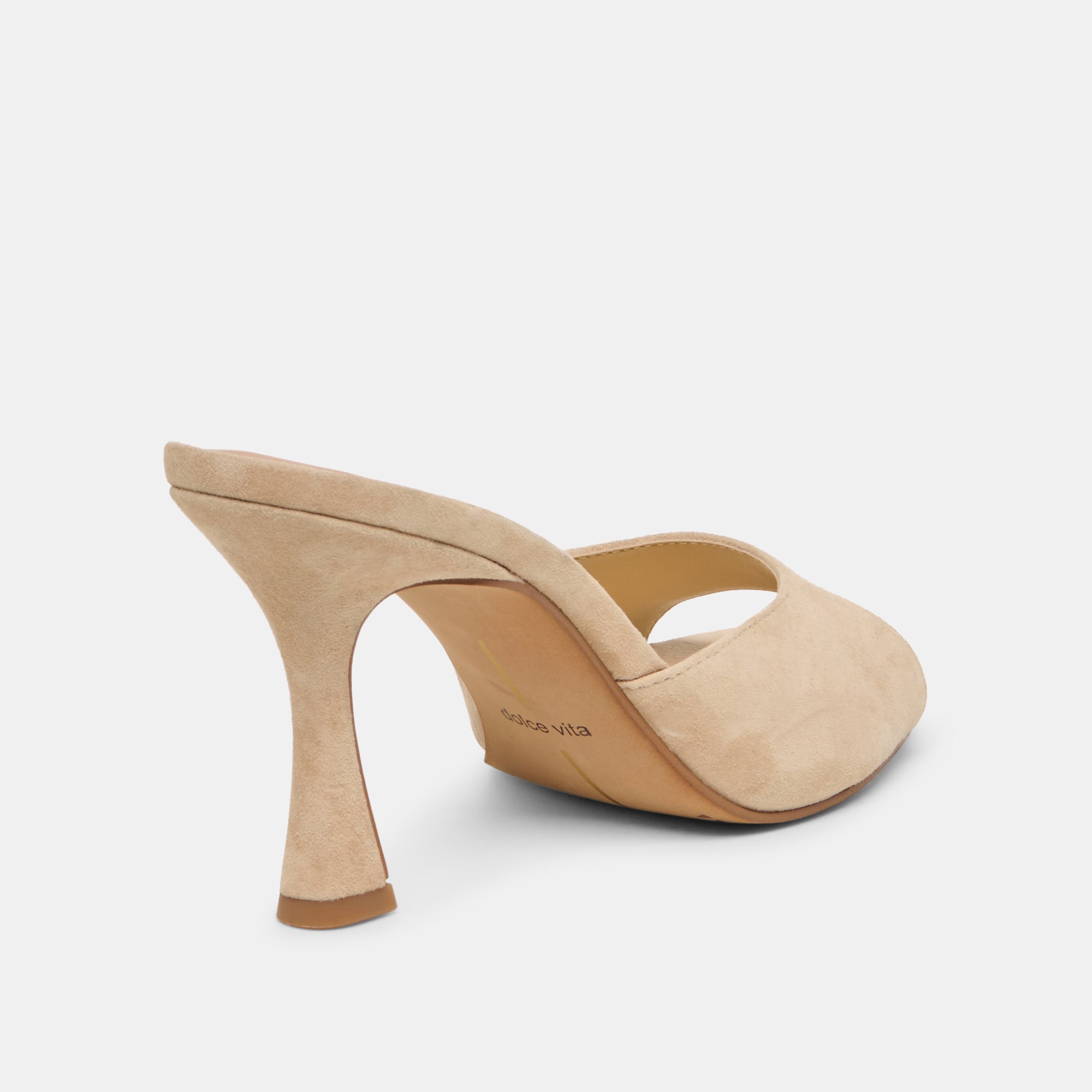 ROSHA HEELS CAMEL SUEDE - Image 5