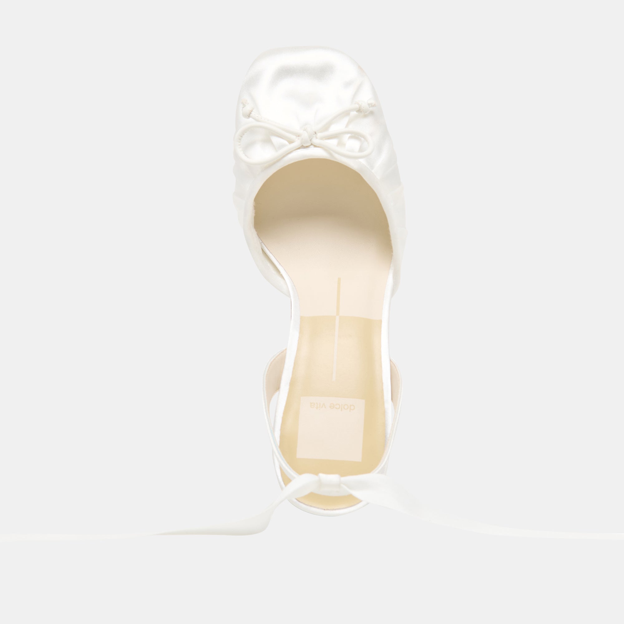 TISHA HEELS TRUE WHITE SATIN - Image 10