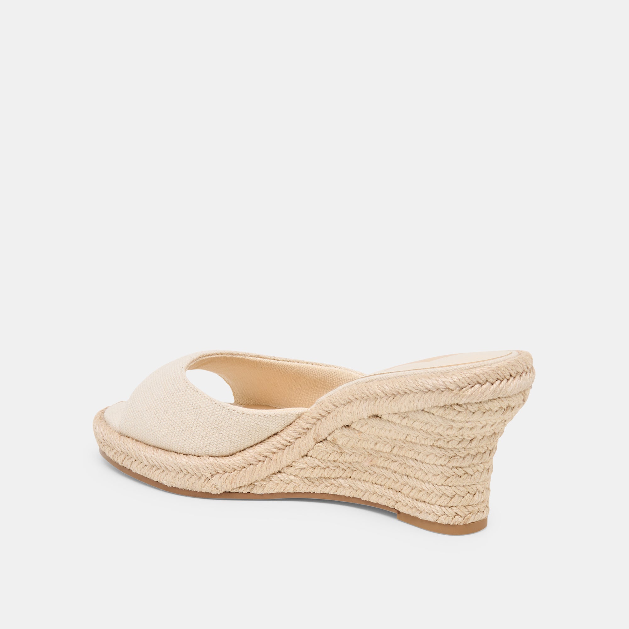 VAYA WEDGES ECRU LINEN - Image 7