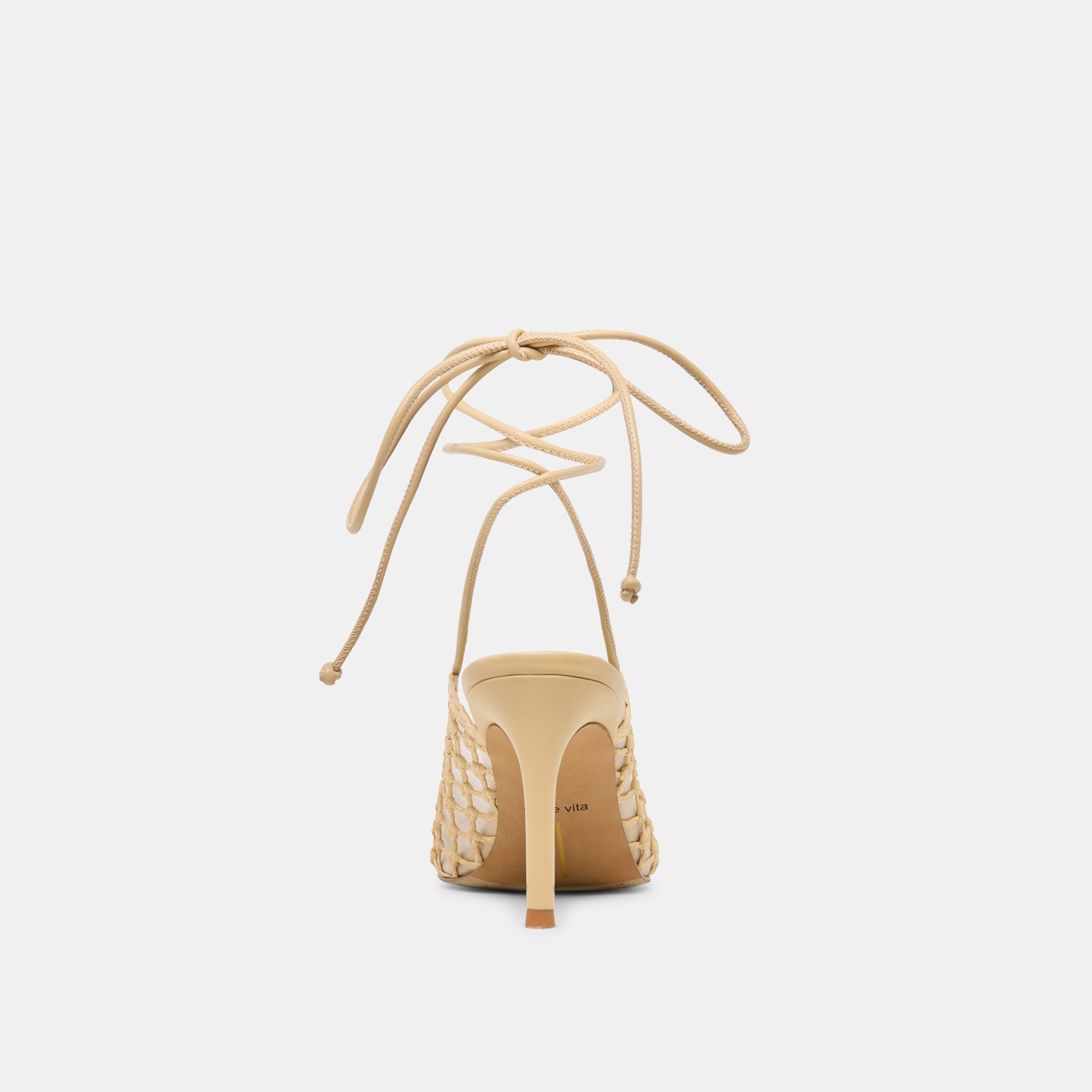 YAEL HEELS LT NATURAL WOVEN RAFFIA - Image 7