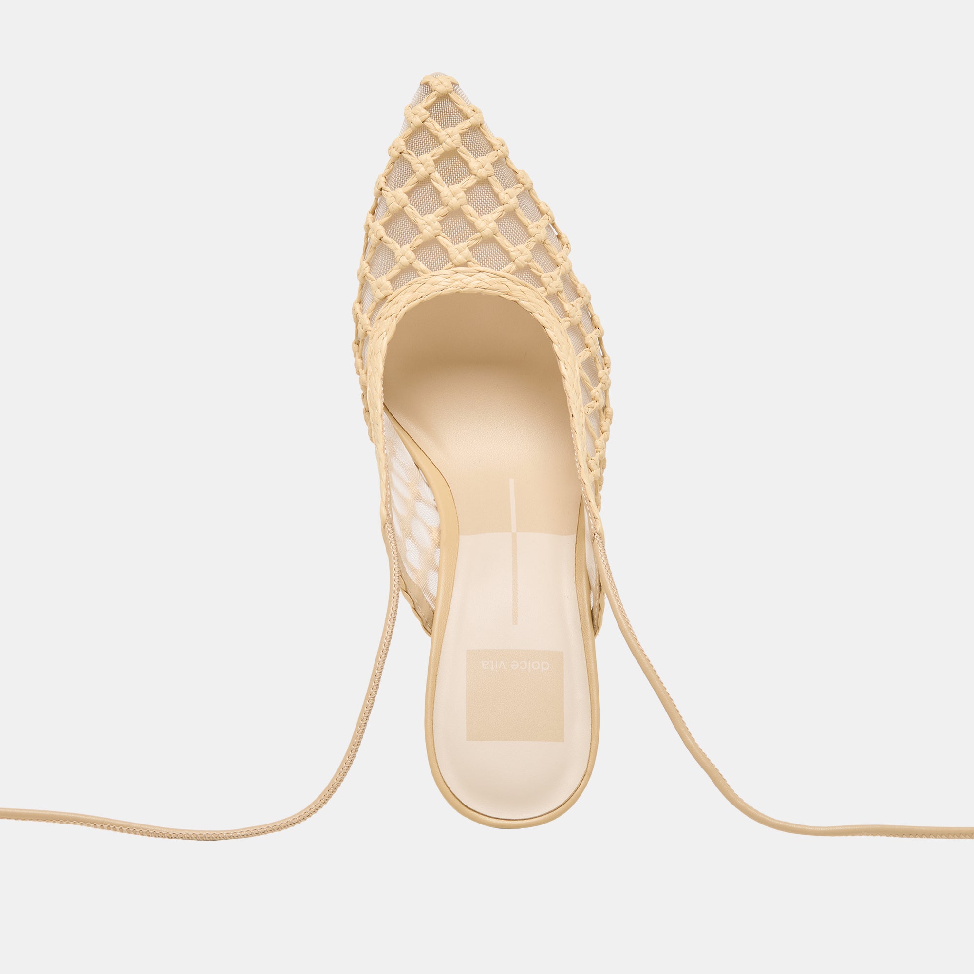 YAEL HEELS LT NATURAL WOVEN RAFFIA - Image 8