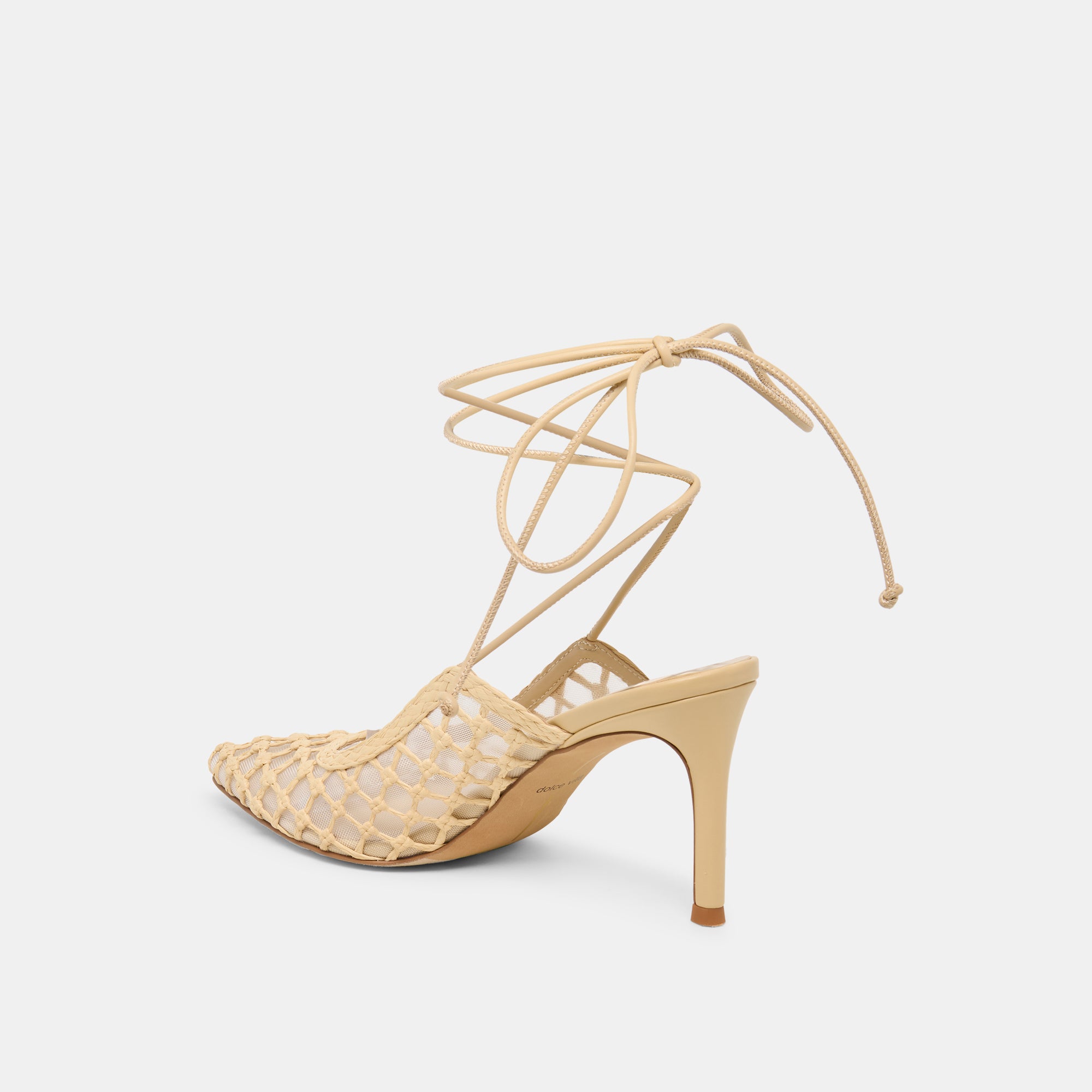 YAEL HEELS LT NATURAL WOVEN RAFFIA - Image 5