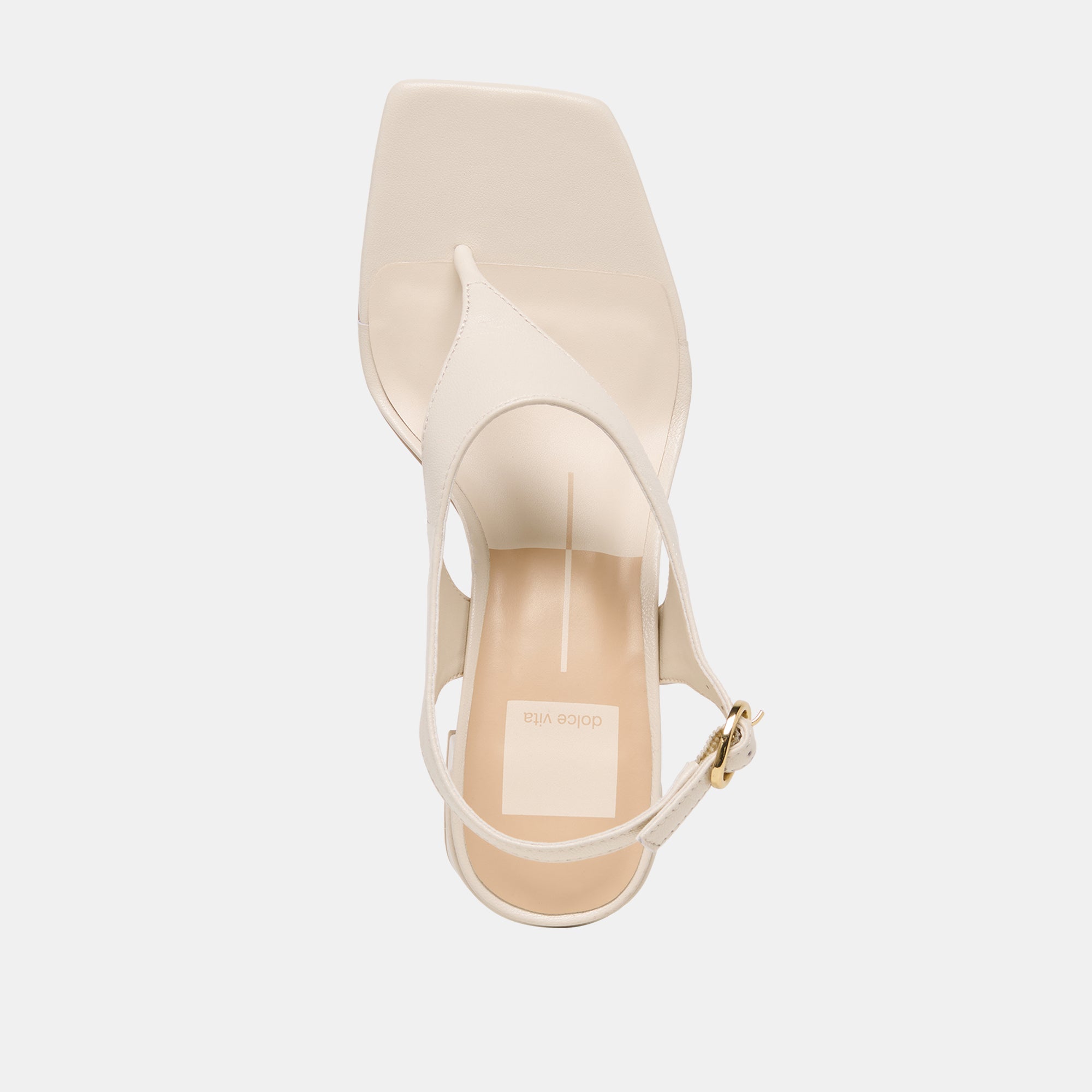 YVES HEELS IVORY LEATHER - Image 8