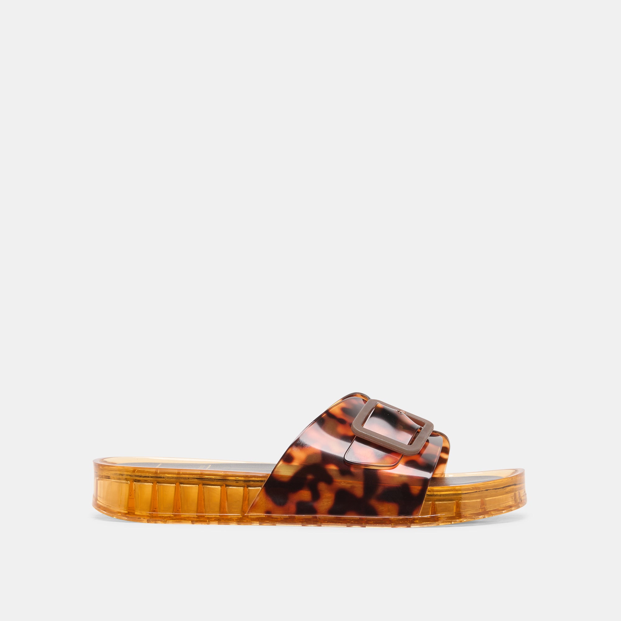 JULEAN SANDALS TORTOISE VINYL