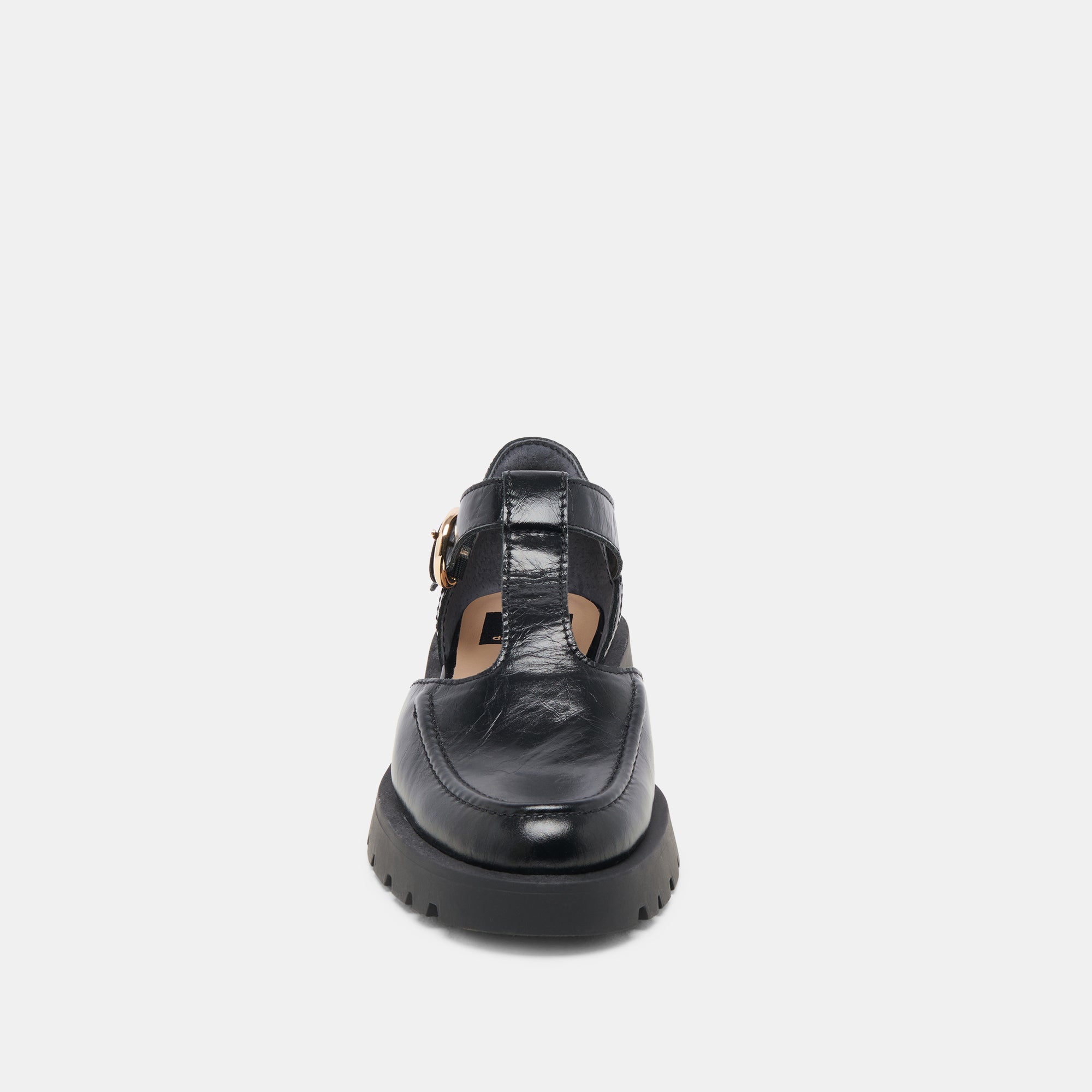 EMILIO FLATS MIDNIGHT CRINKLE PATENT LEATHER - Image 9