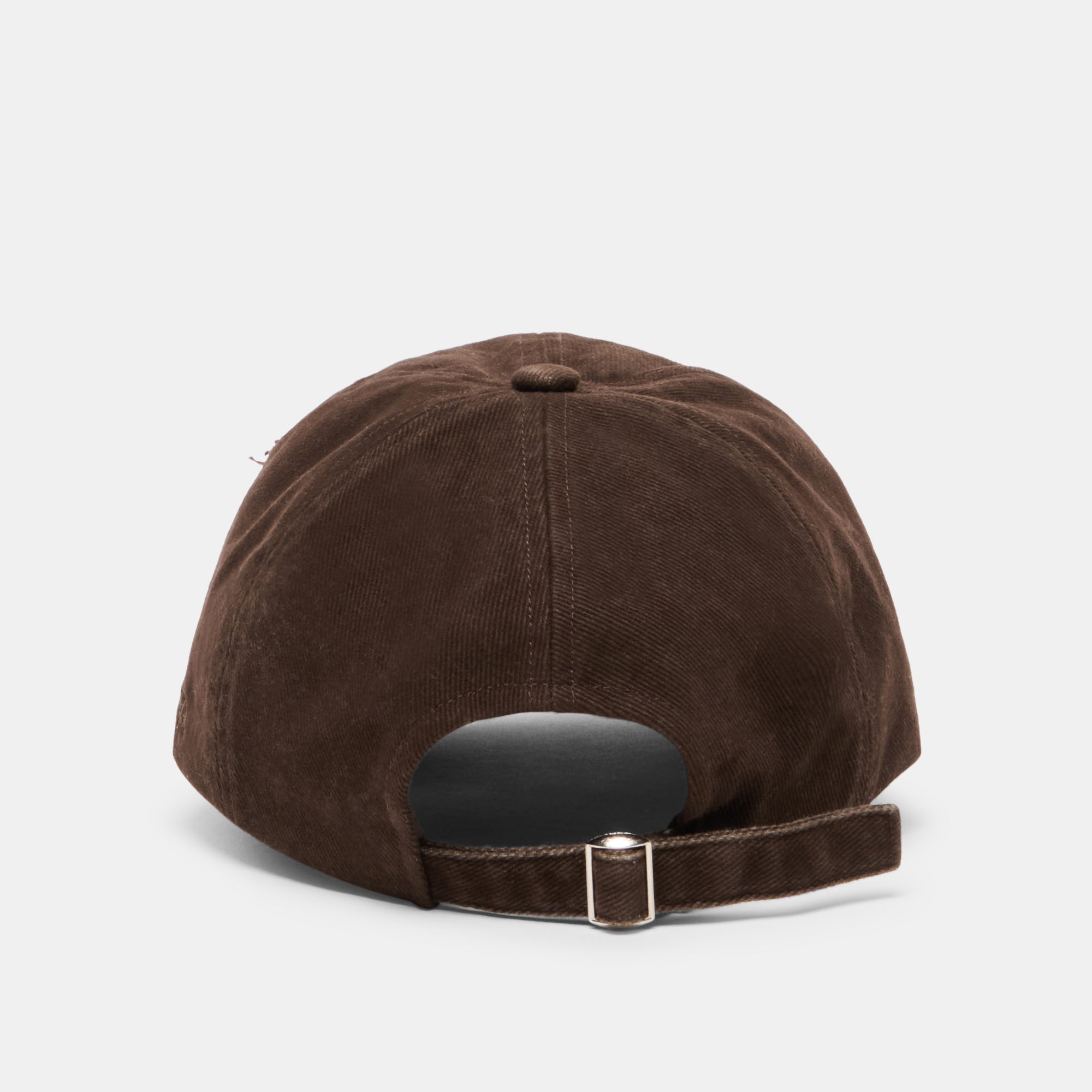 DISTRESSED BASEBALL CAP DARK BROWN - Image 5