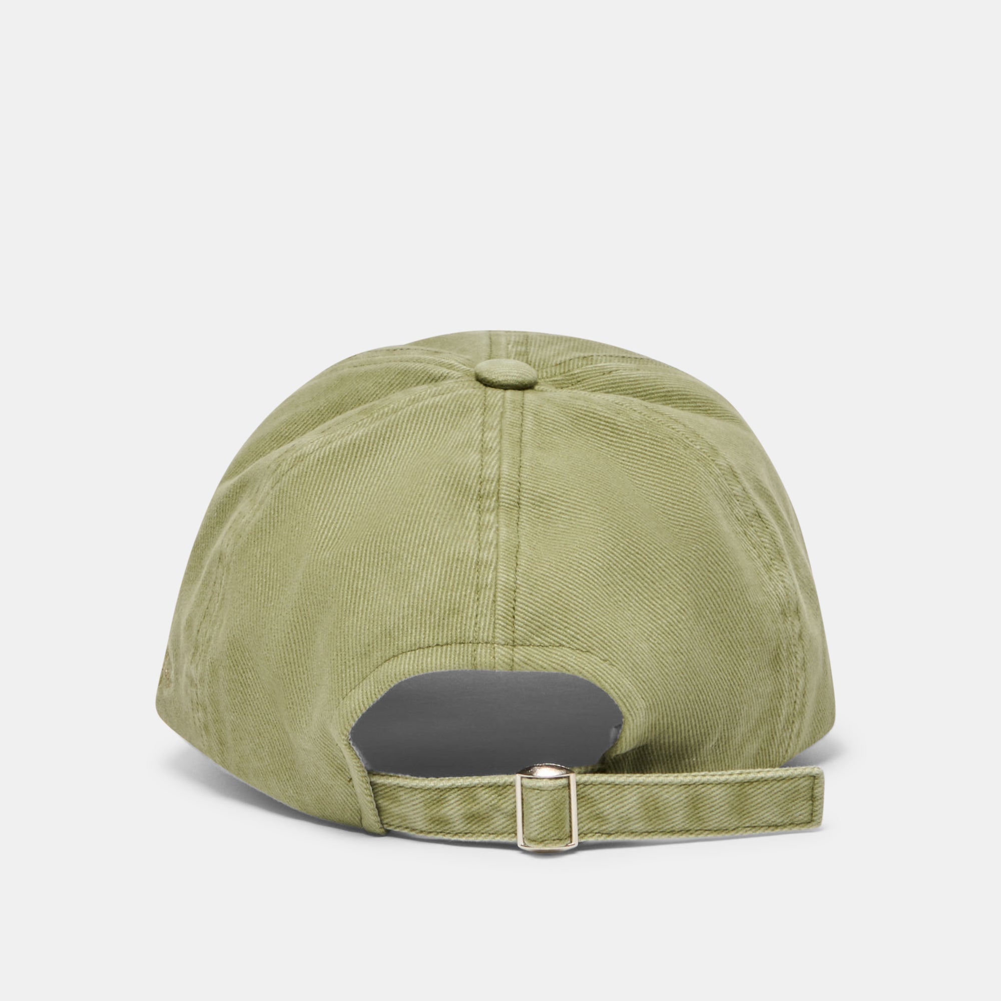 DISTRESSED BASEBALL CAP OLIVE - Image 5