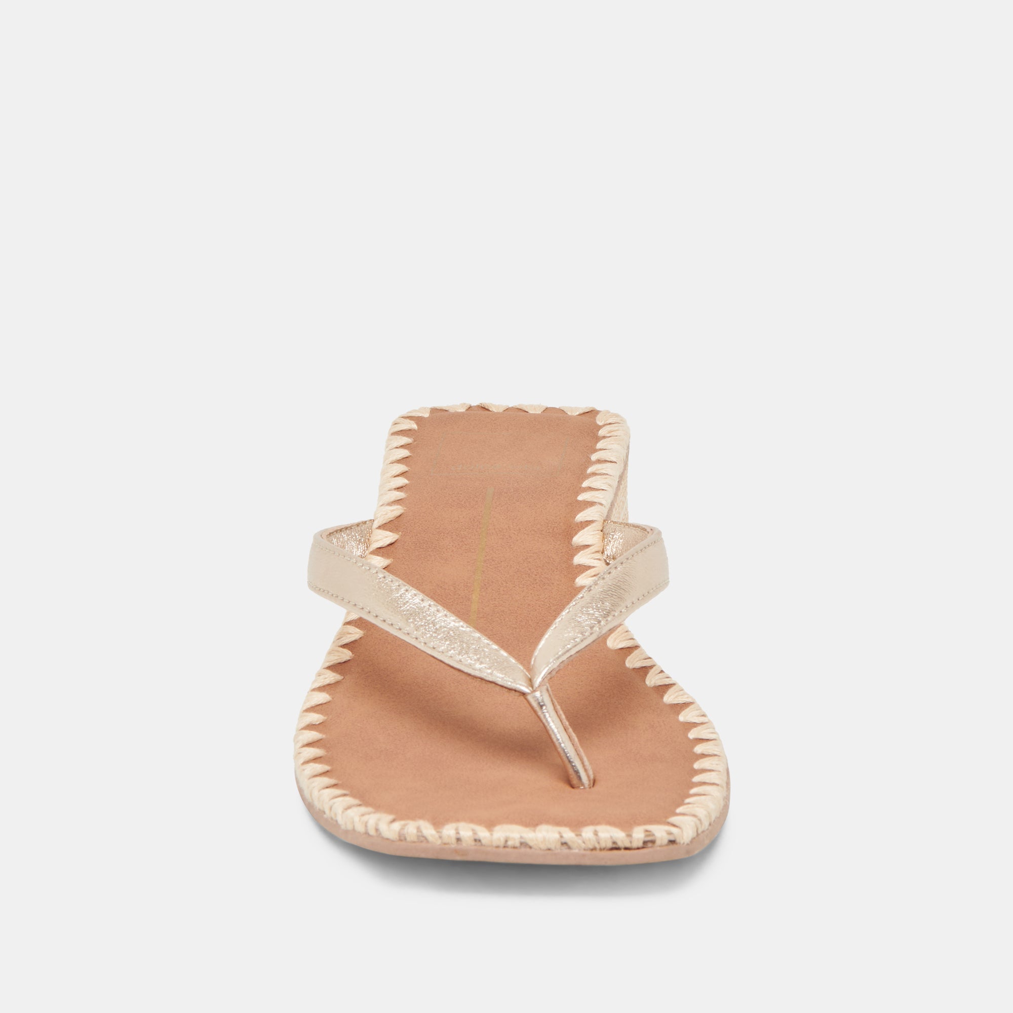 BARTY SANDALS GOLD METALLIC LEATHER - Image 8