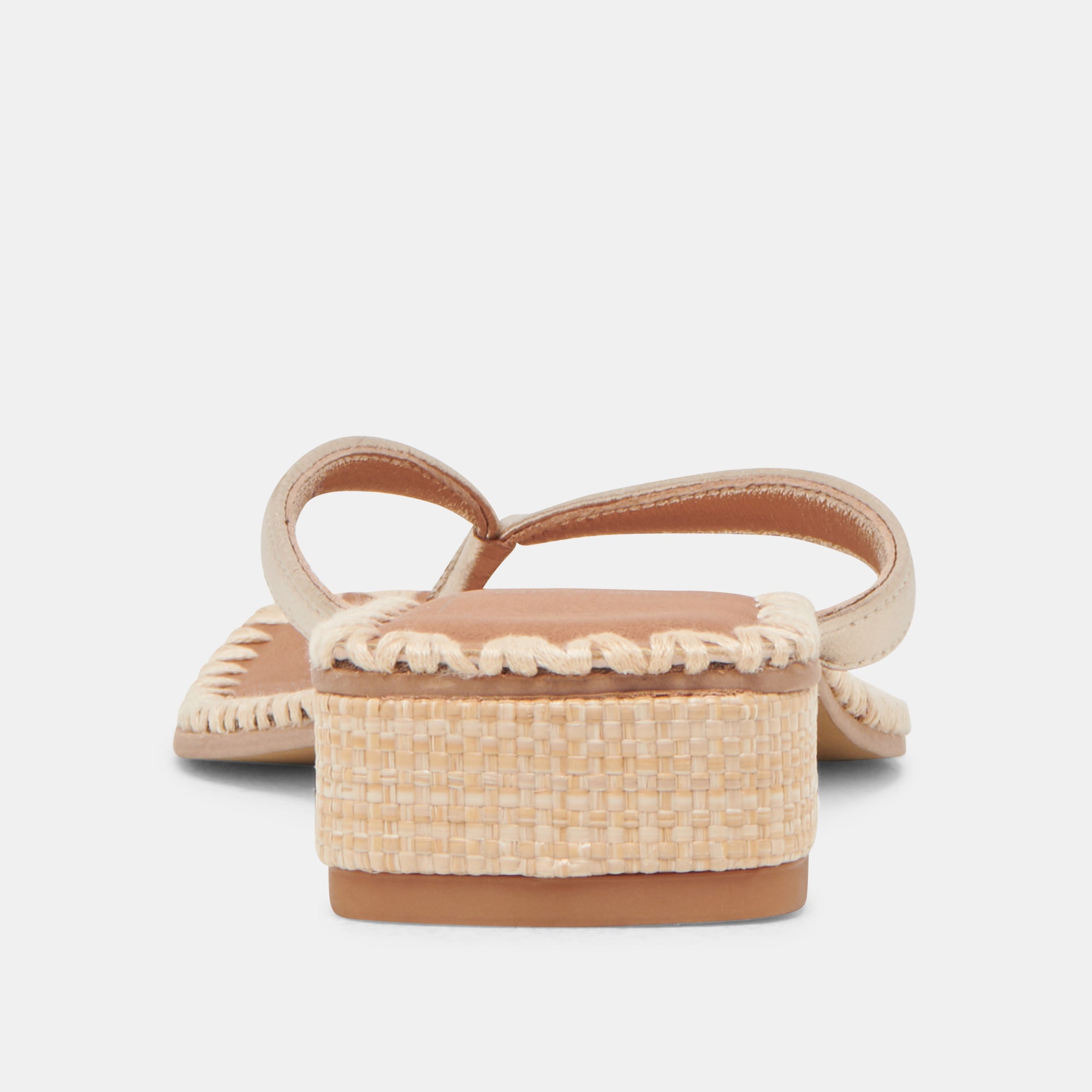 BARTY SANDALS GOLD METALLIC LEATHER - Image 9