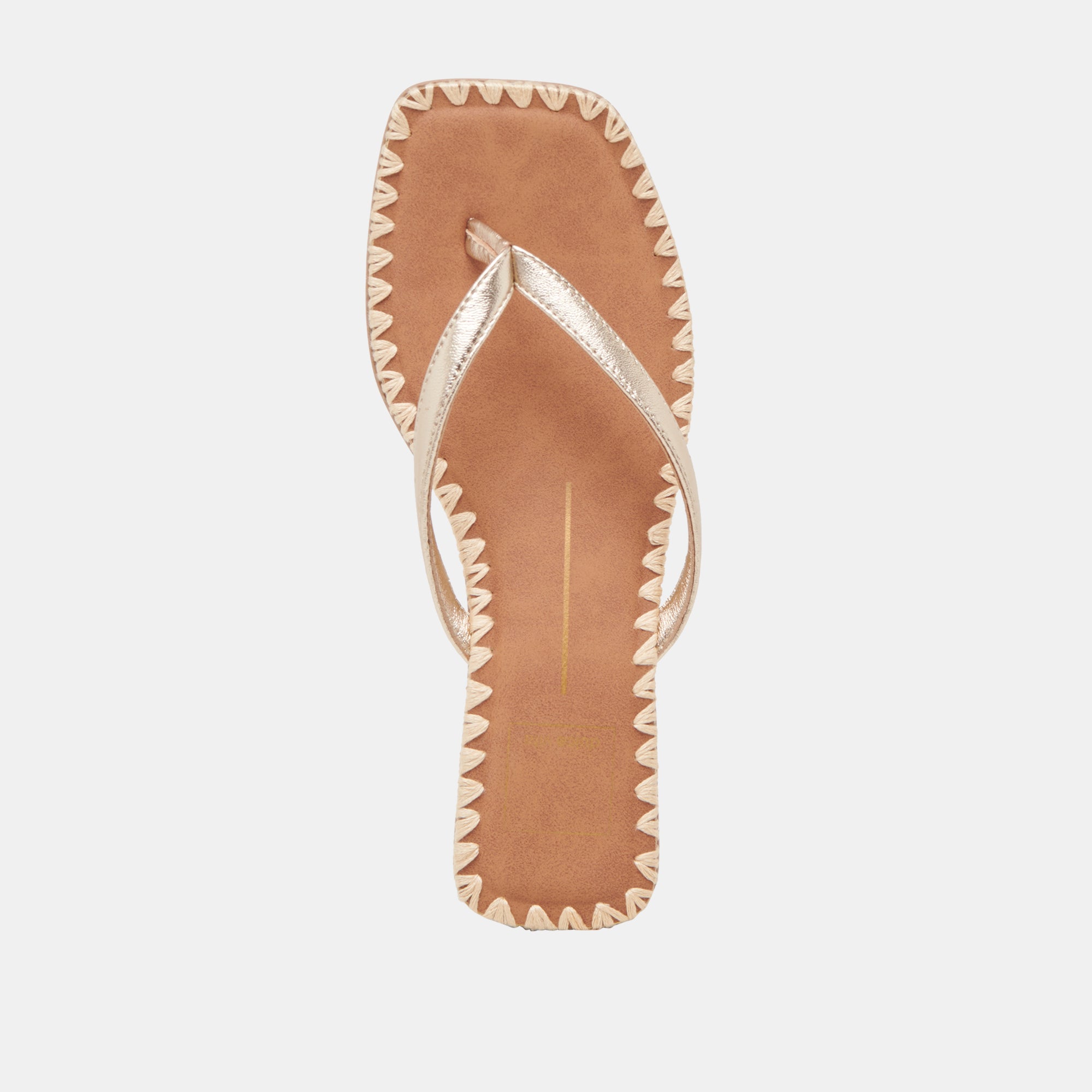 BARTY SANDALS GOLD METALLIC LEATHER - Image 10