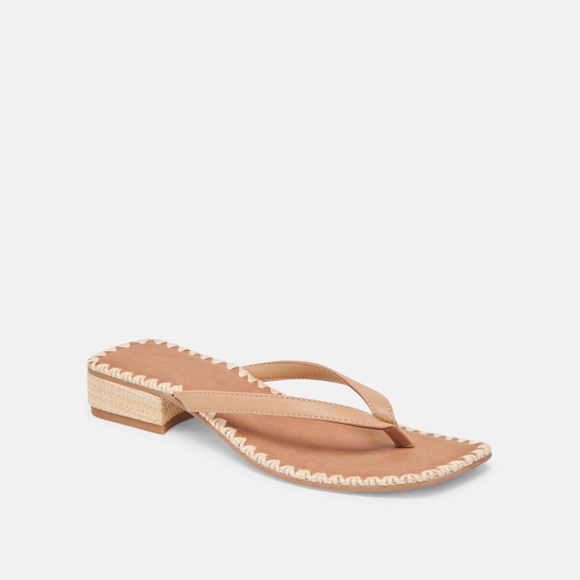 BARTY SANDALS LIGHT TAN LEATHER - Image 3