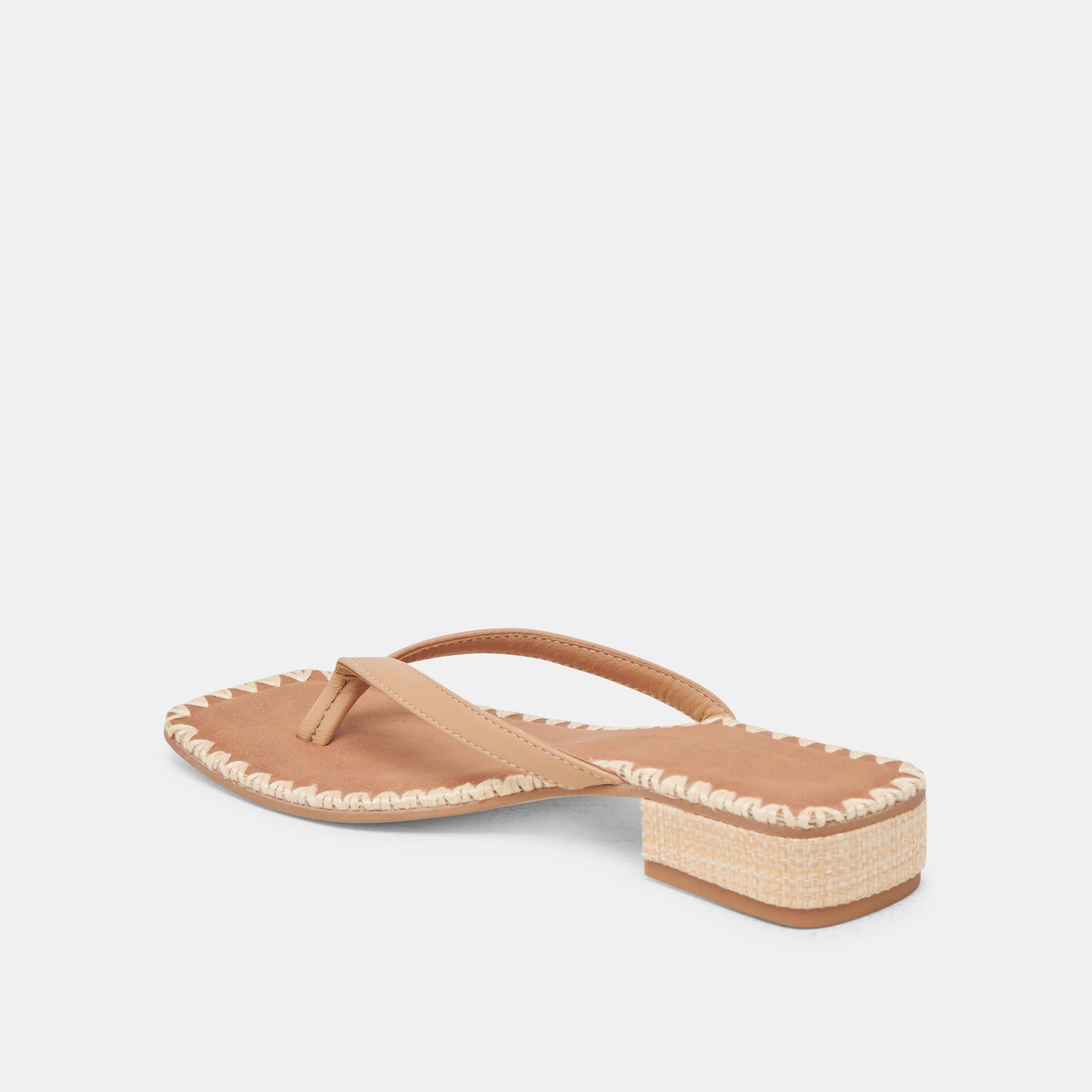 BARTY SANDALS LIGHT TAN LEATHER - Image 7