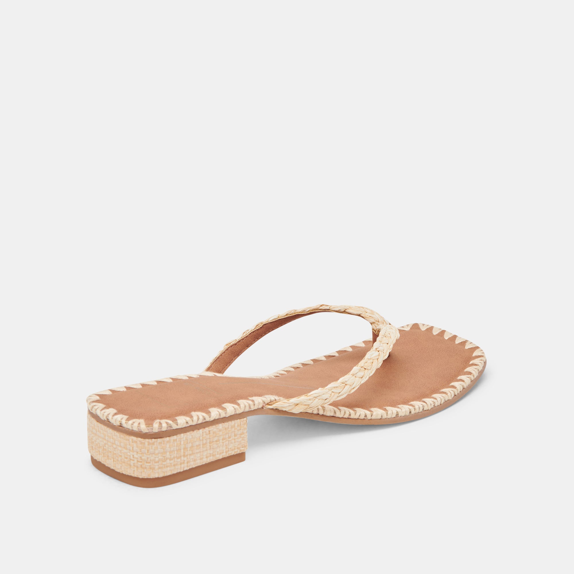 BARTY SANDALS LT NATURAL RAFFIA - Image 5