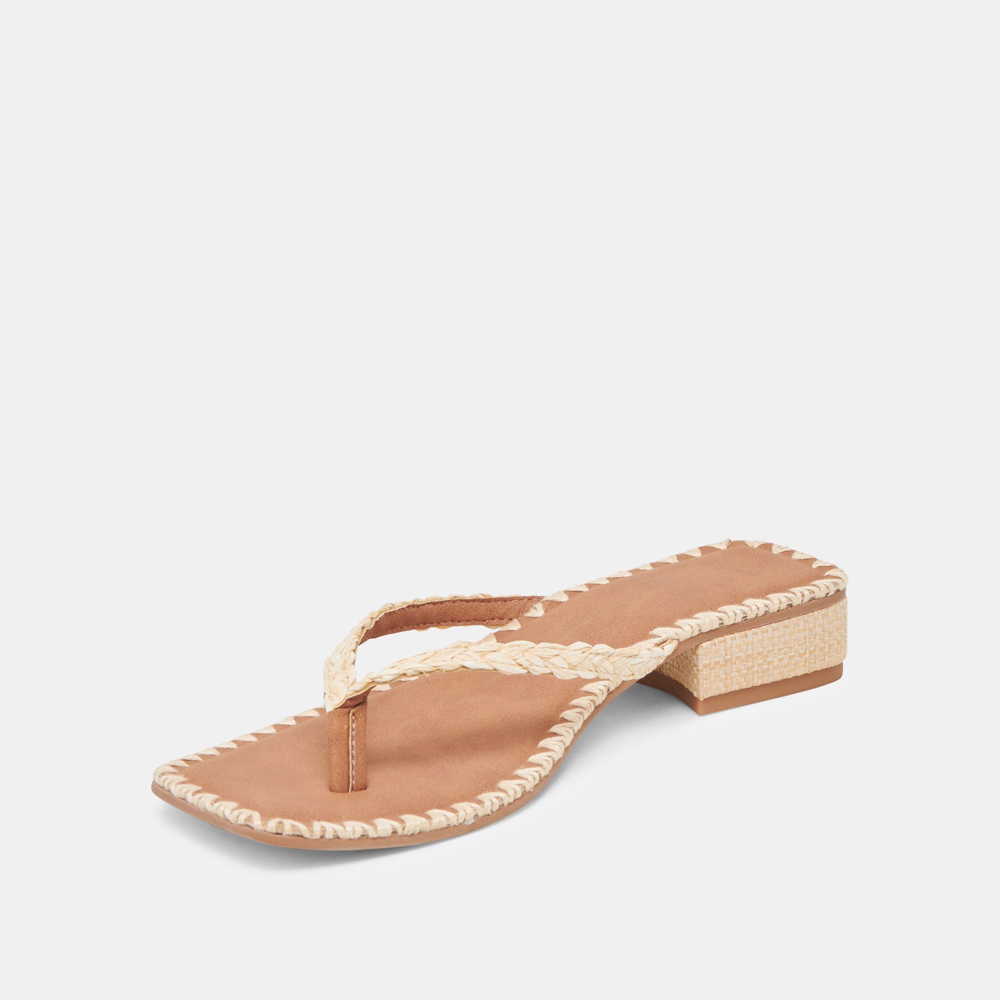 BARTY SANDALS LT NATURAL RAFFIA - Image 6