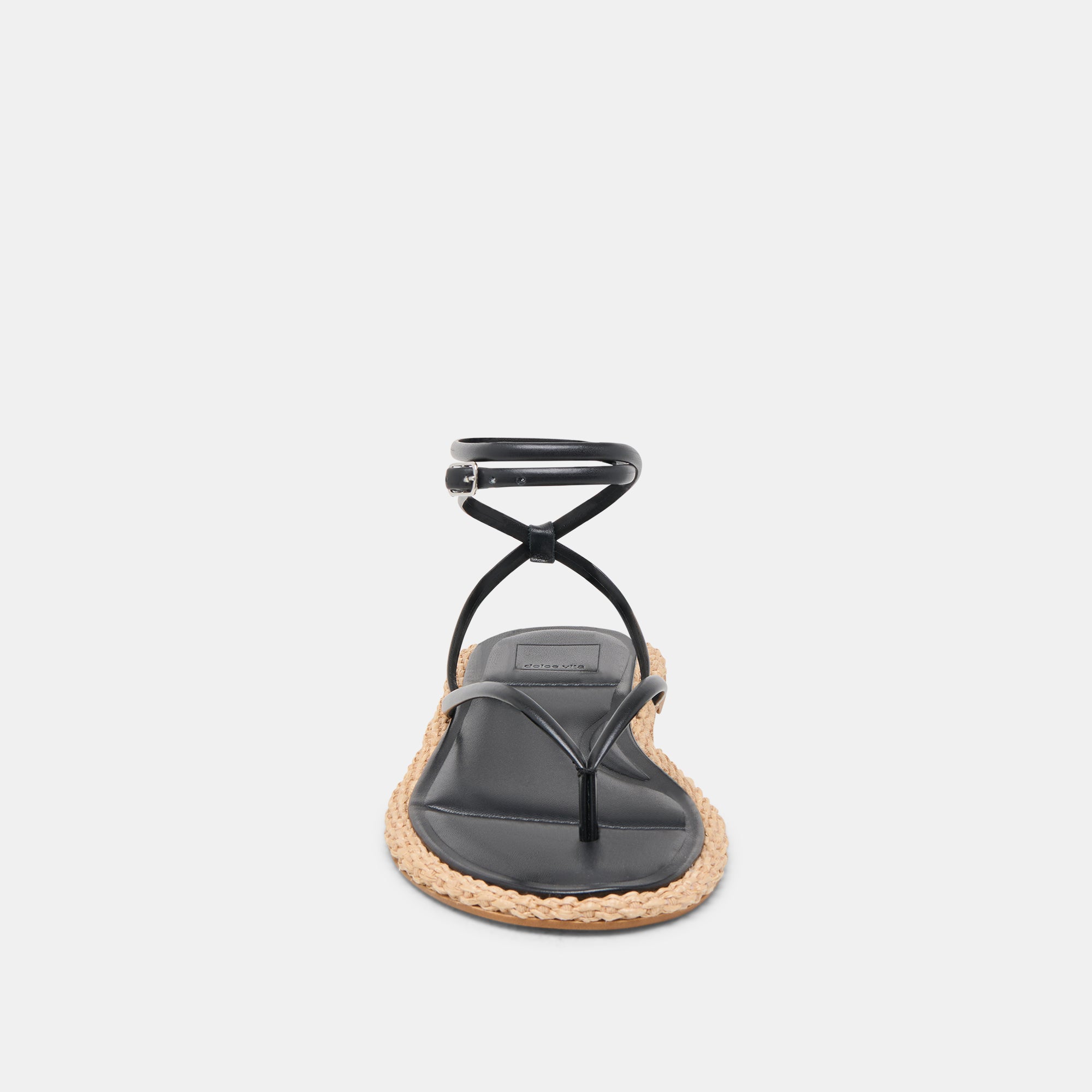 COVE SANDALS BLACK LEATHER - Image 6