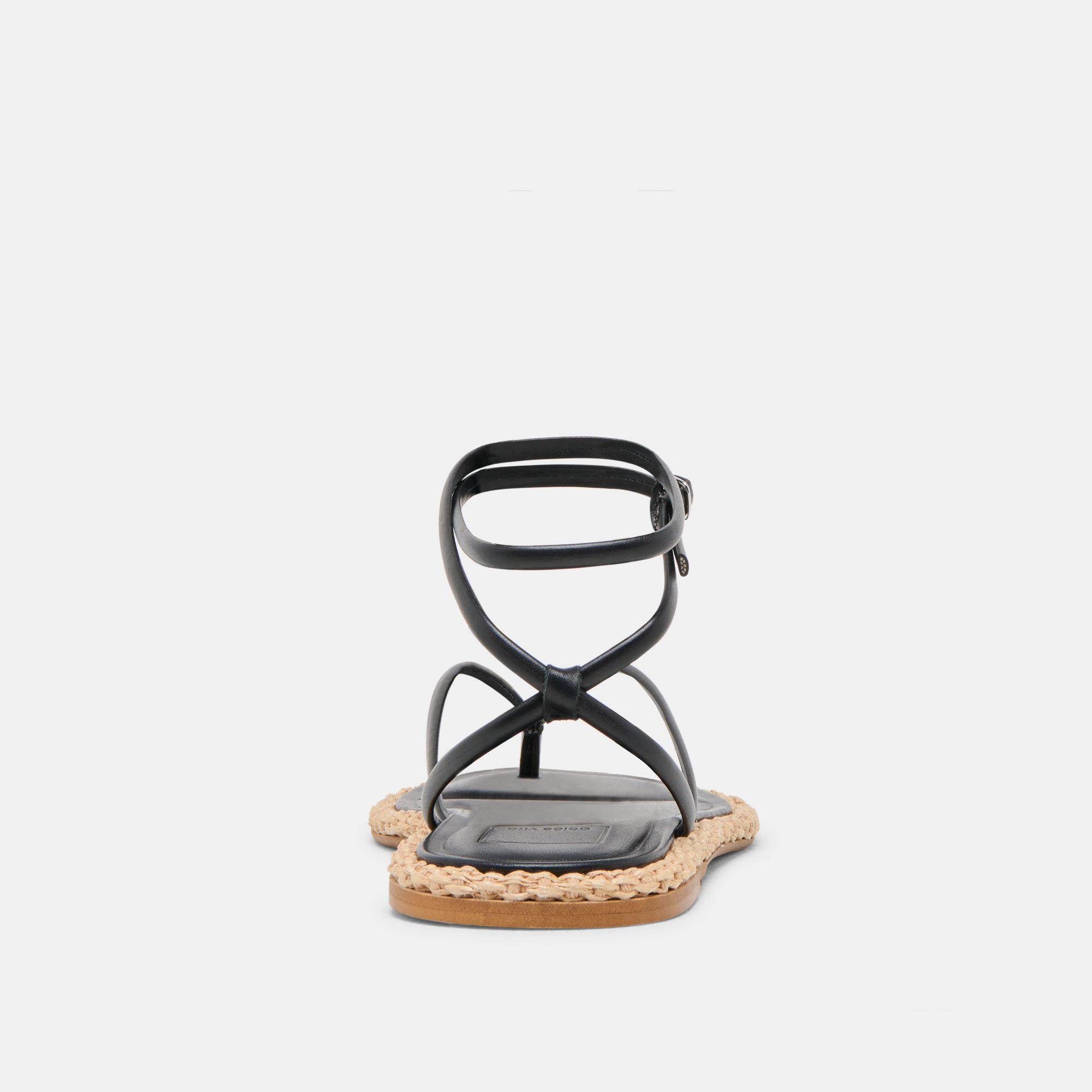 COVE SANDALS BLACK LEATHER - Image 7