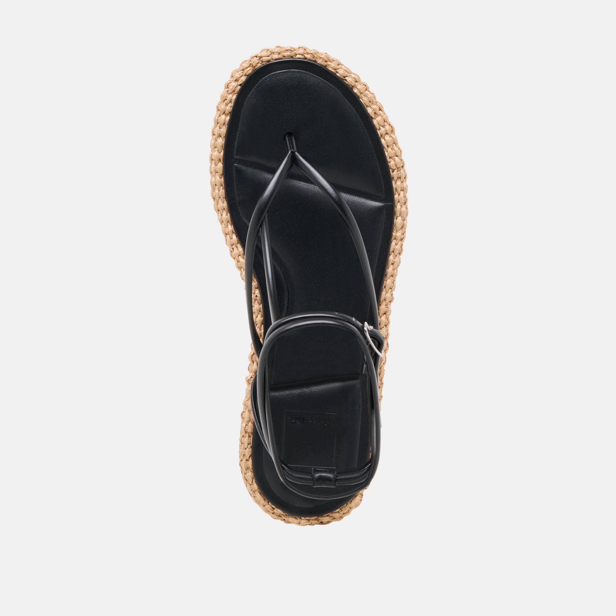 COVE SANDALS BLACK LEATHER - Image 8