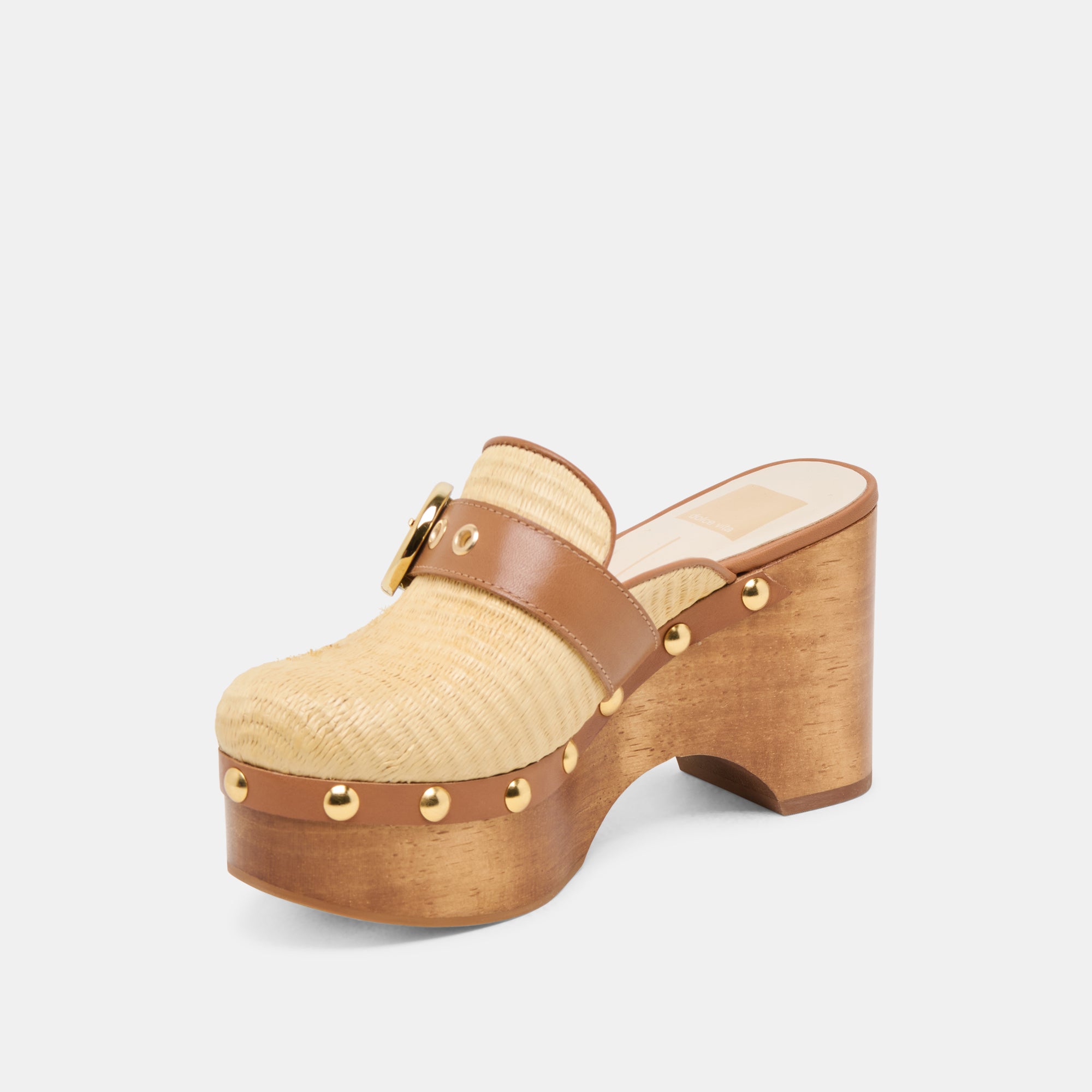 DEBRAH CLOGS LT NATURAL RAFFIA - Image 4