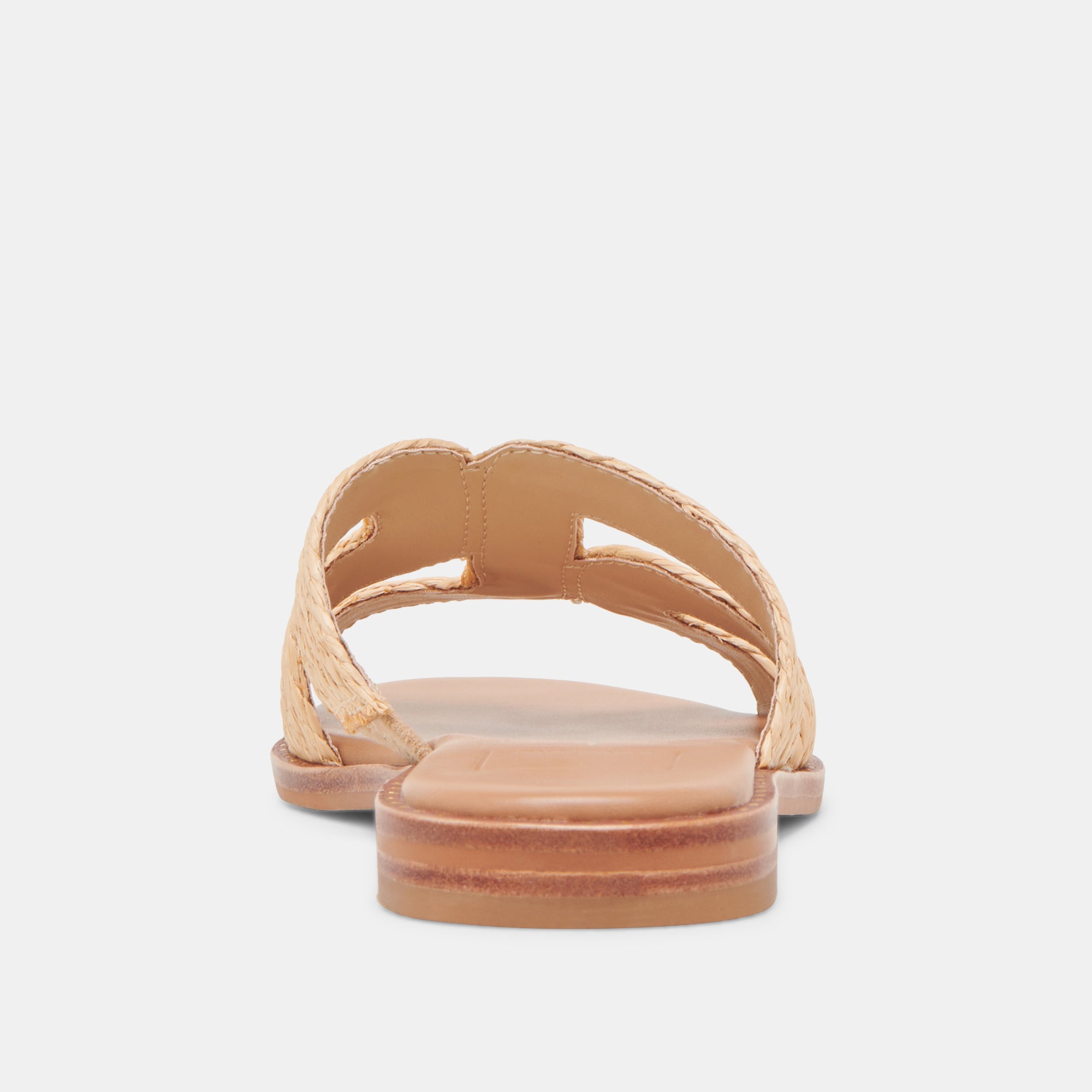 EMON WIDE SANDALS LT NATURAL RAFFIA - Image 7