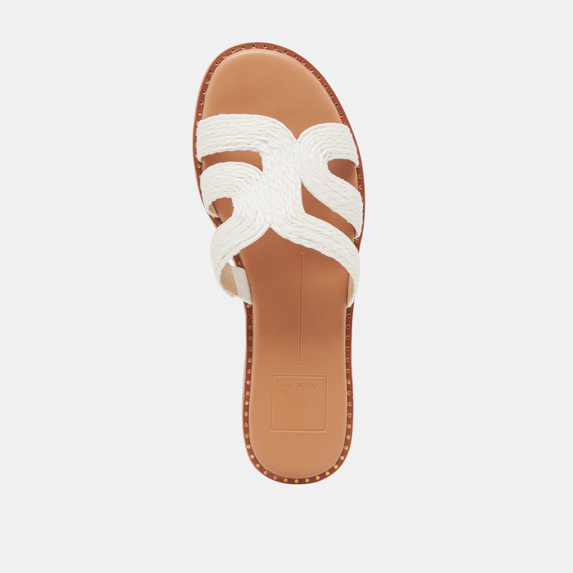 EMON SANDALS WHITE RAFFIA - Image 10