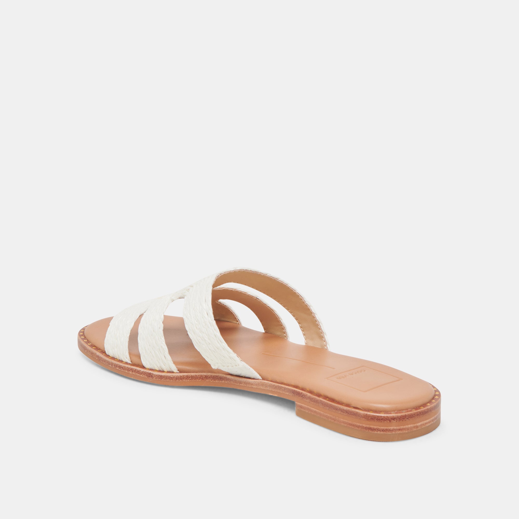 EMON SANDALS WHITE RAFFIA - Image 7