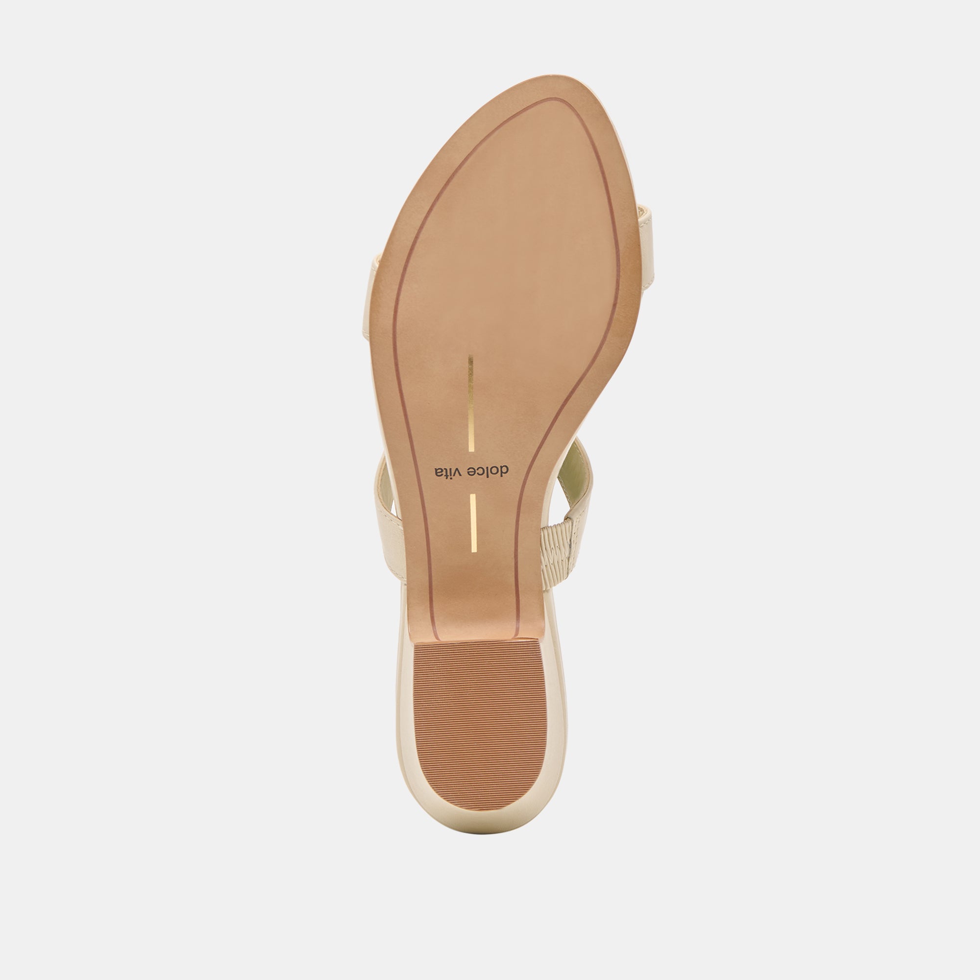 KAMILE SANDALS BONE LEATHER - Image 9