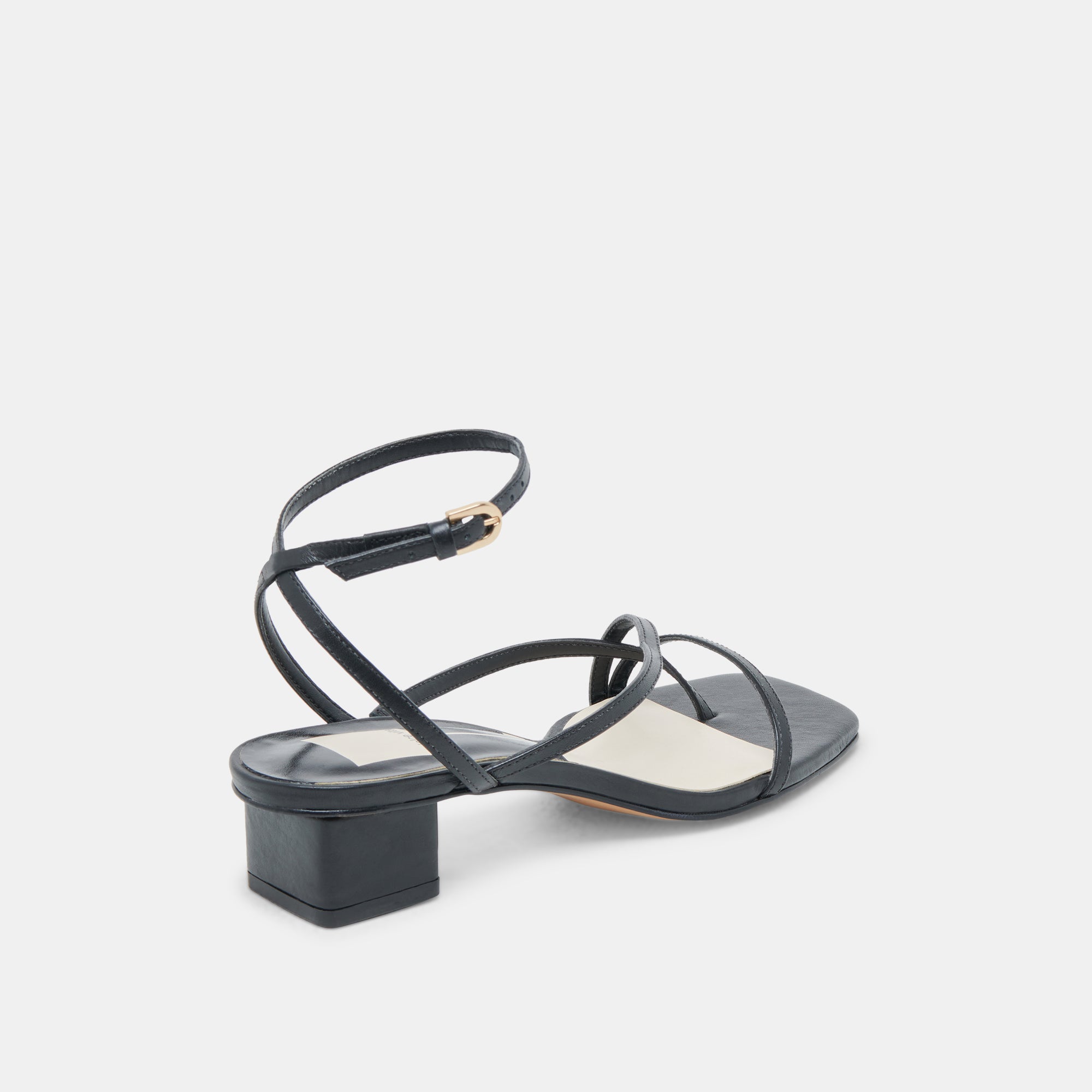 KARLOS SANDALS BLACK LEATHER - Image 5
