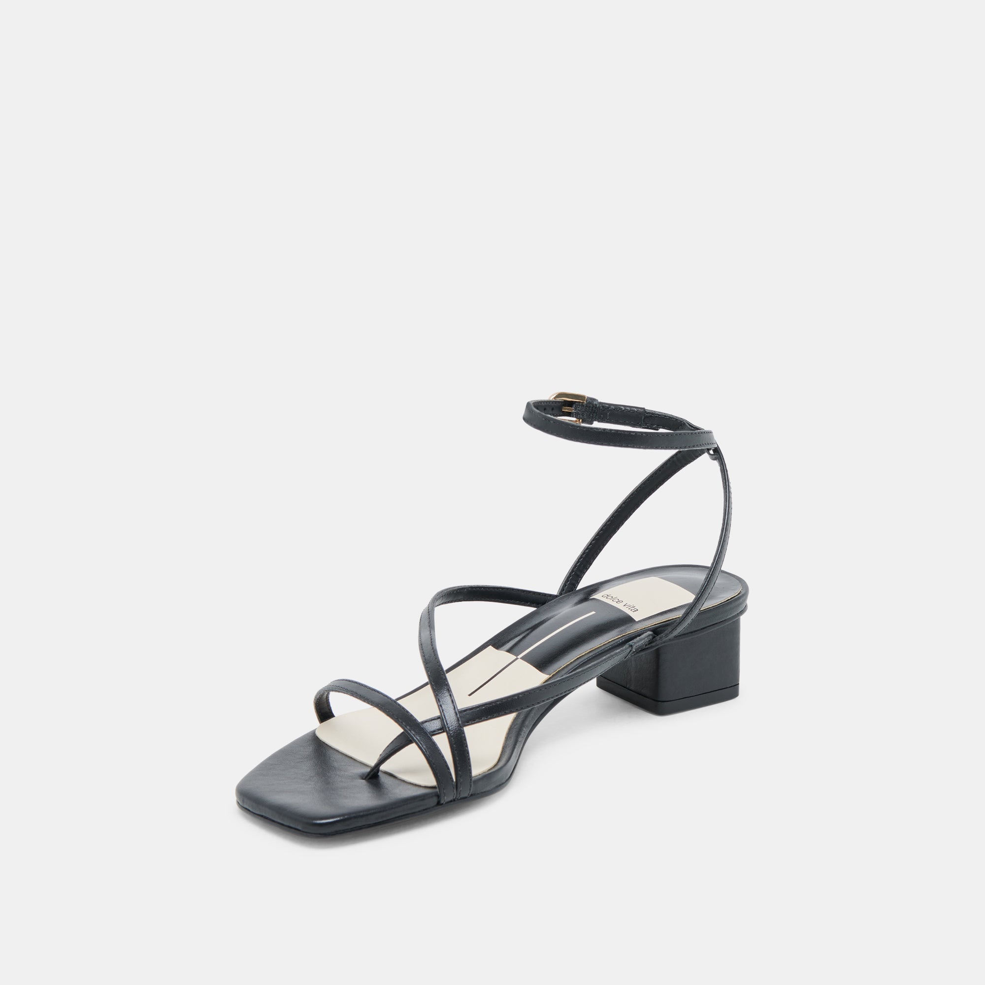 KARLOS SANDALS BLACK LEATHER - Image 7