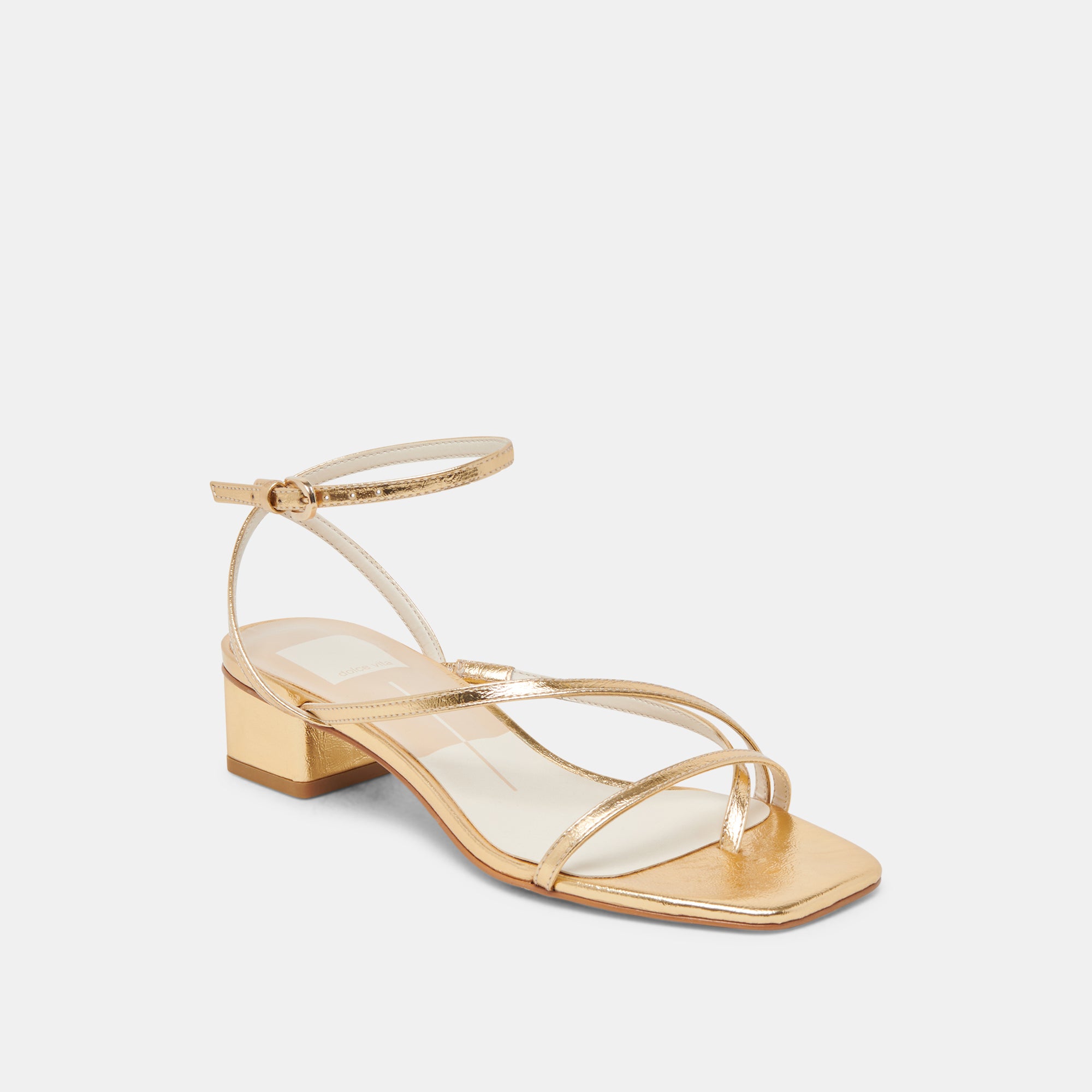 KARLOS WIDE SANDALS GOLD METALLIC STELLA - Image 2