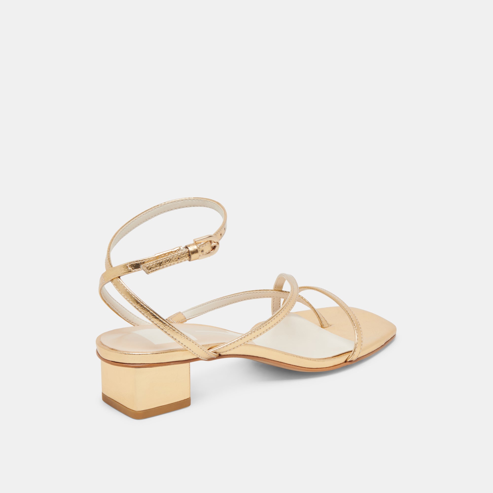 KARLOS WIDE SANDALS GOLD METALLIC STELLA - Image 3