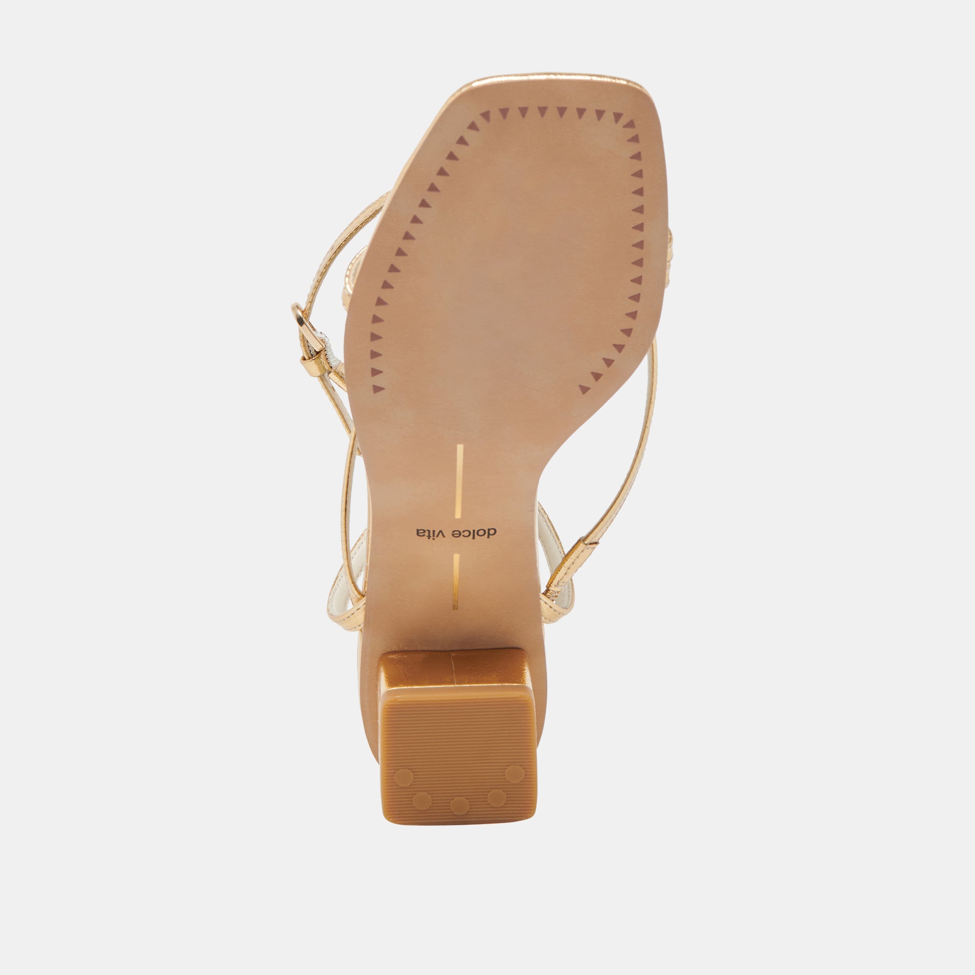 KARLOS WIDE SANDALS GOLD METALLIC STELLA - Image 9