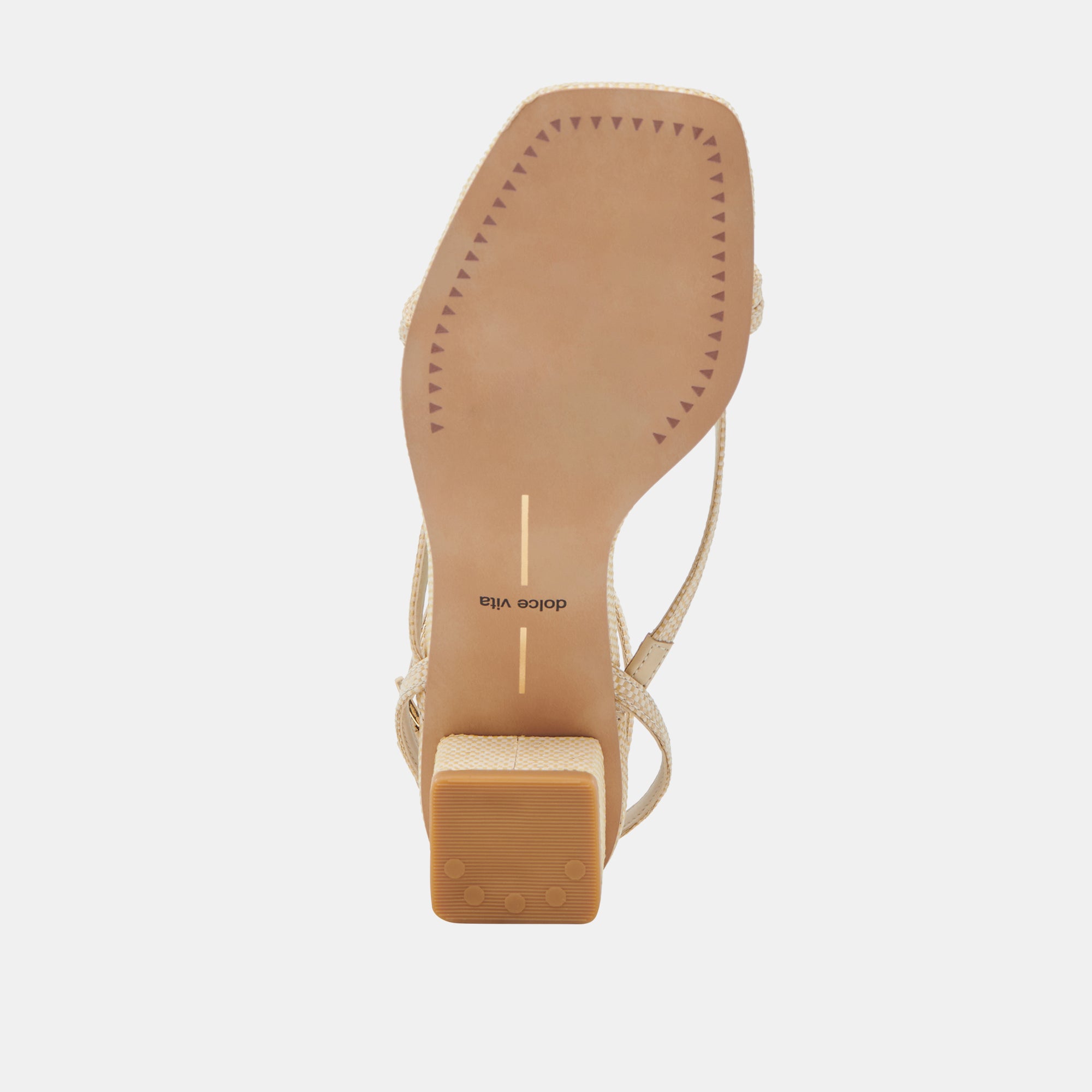 KARLOS WIDE SANDALS NATURAL WOVEN RAFFIA - Image 9