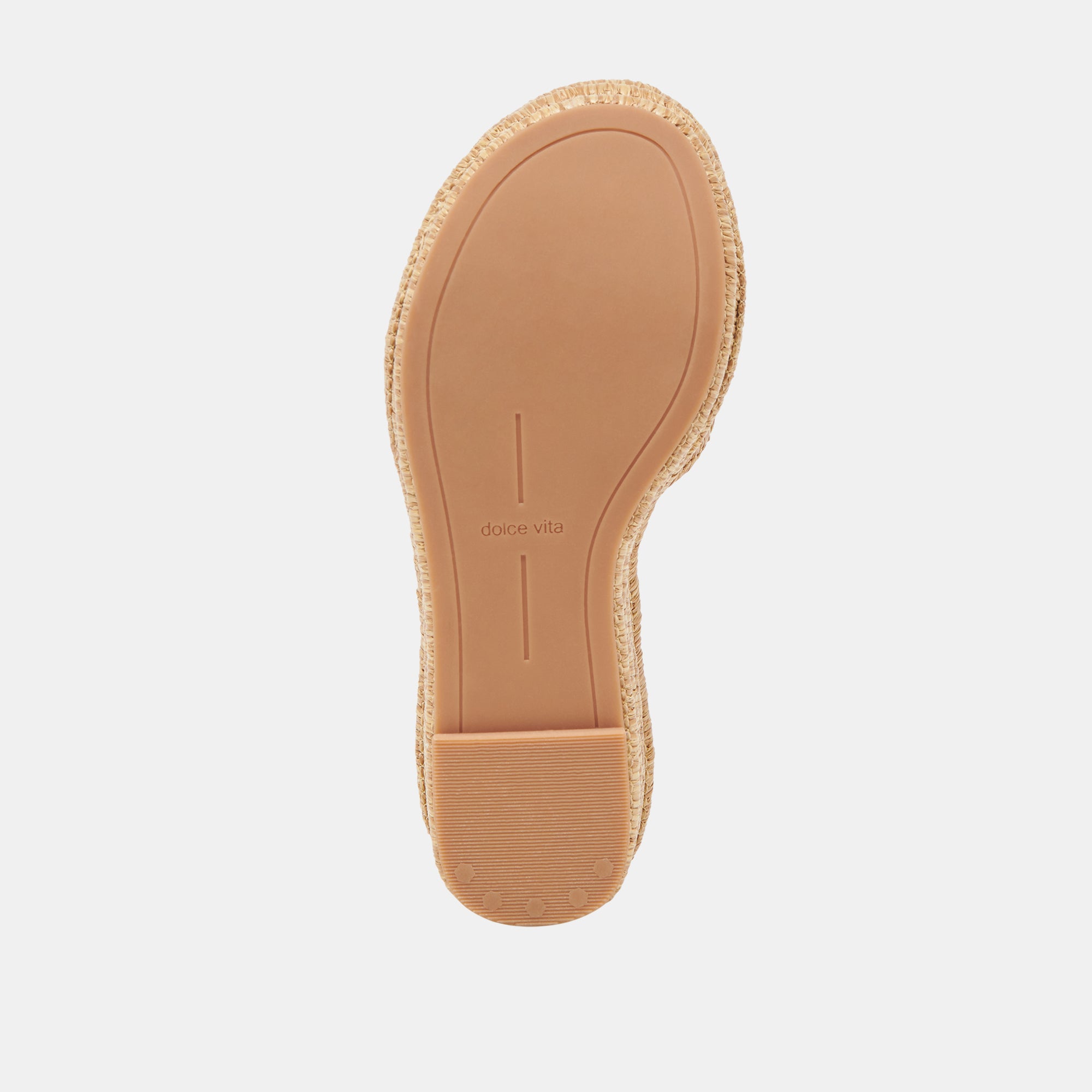 THRONE WIDE WEDGES LT NATURAL RAFFIA - Image 9