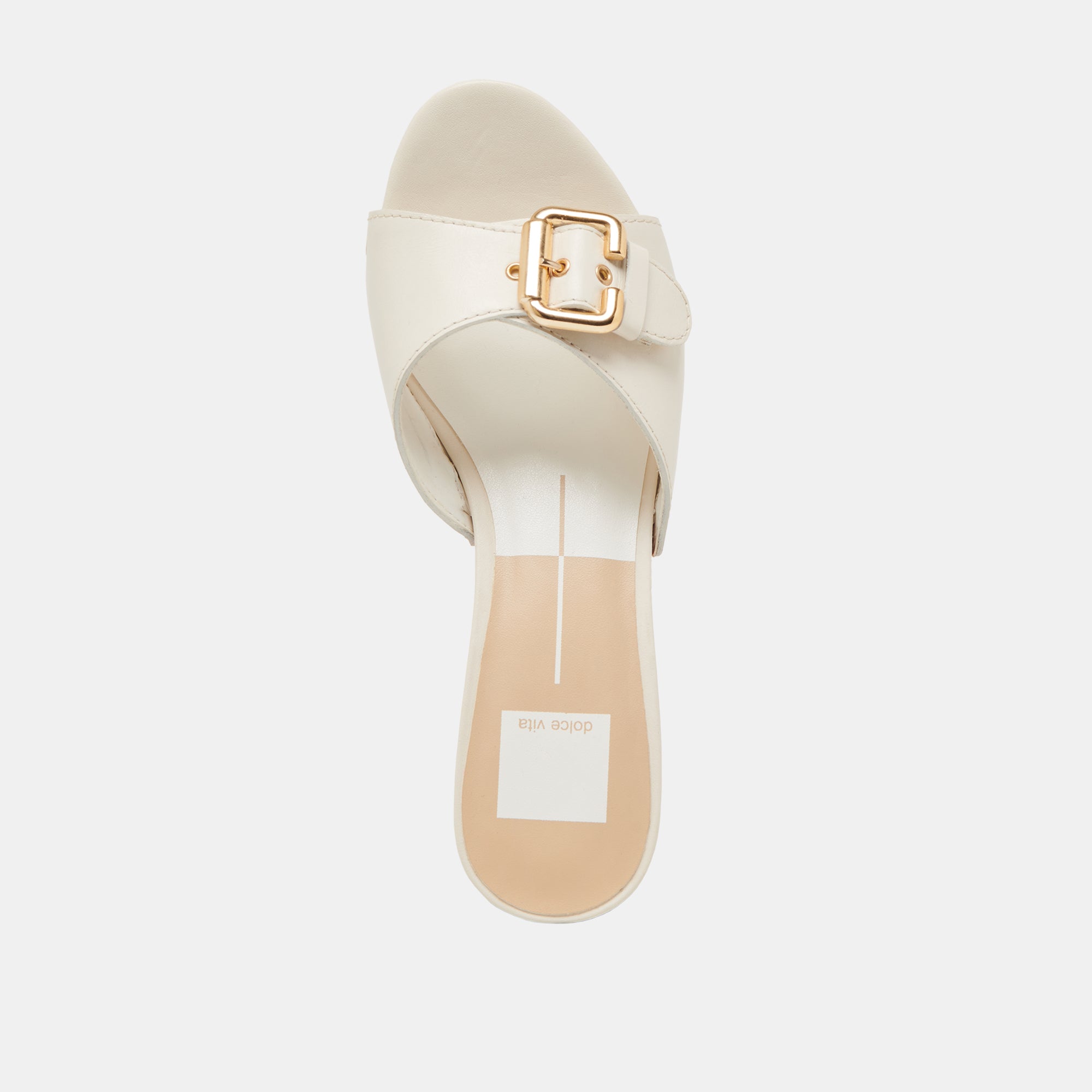 YALAH HEELS OFF WHITE LEATHER - Image 11