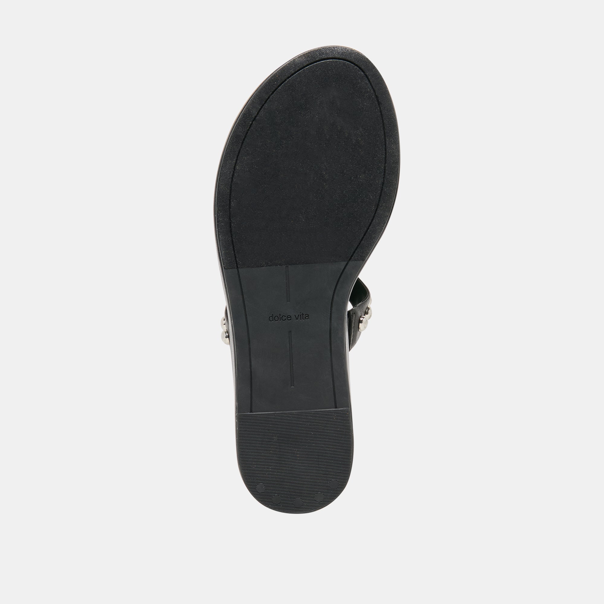 AMARY STUD SANDALS BLACK LEATHER - Image 11