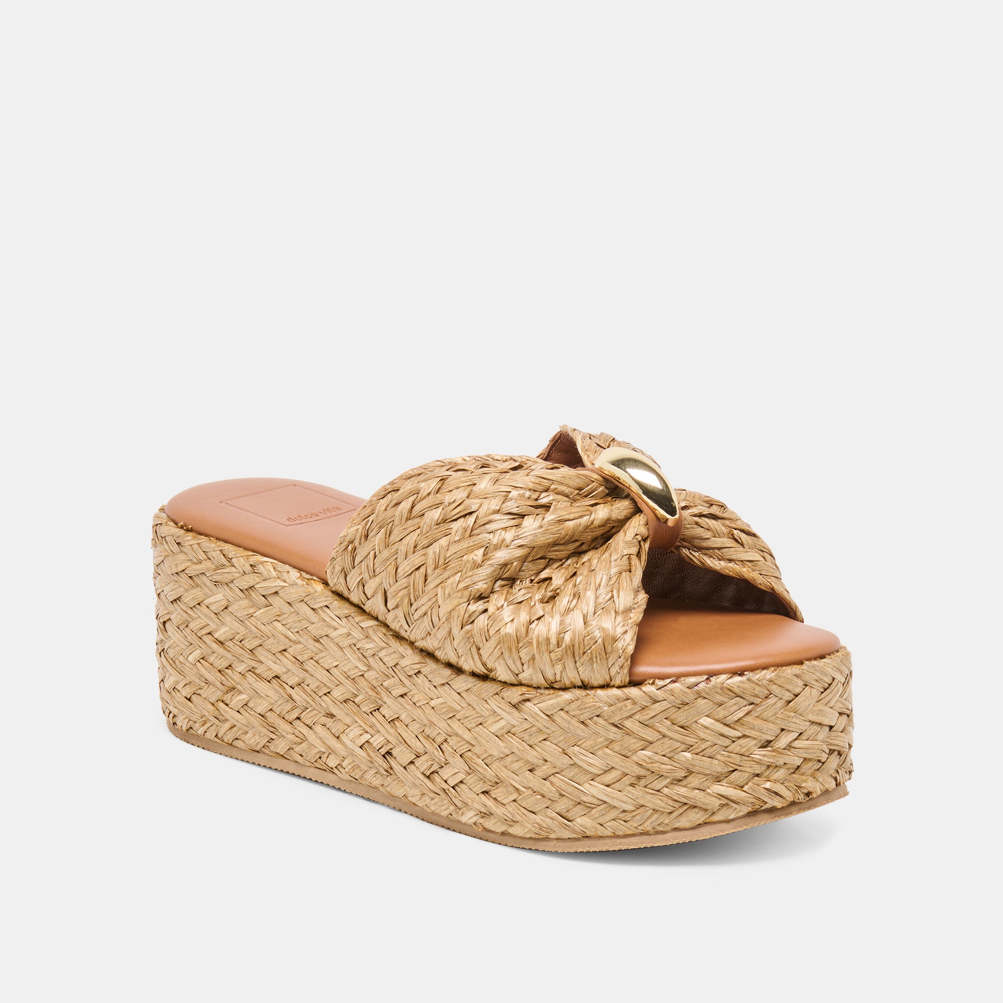 BARRIO WEDGES NATURAL RAFFIA - Image 2