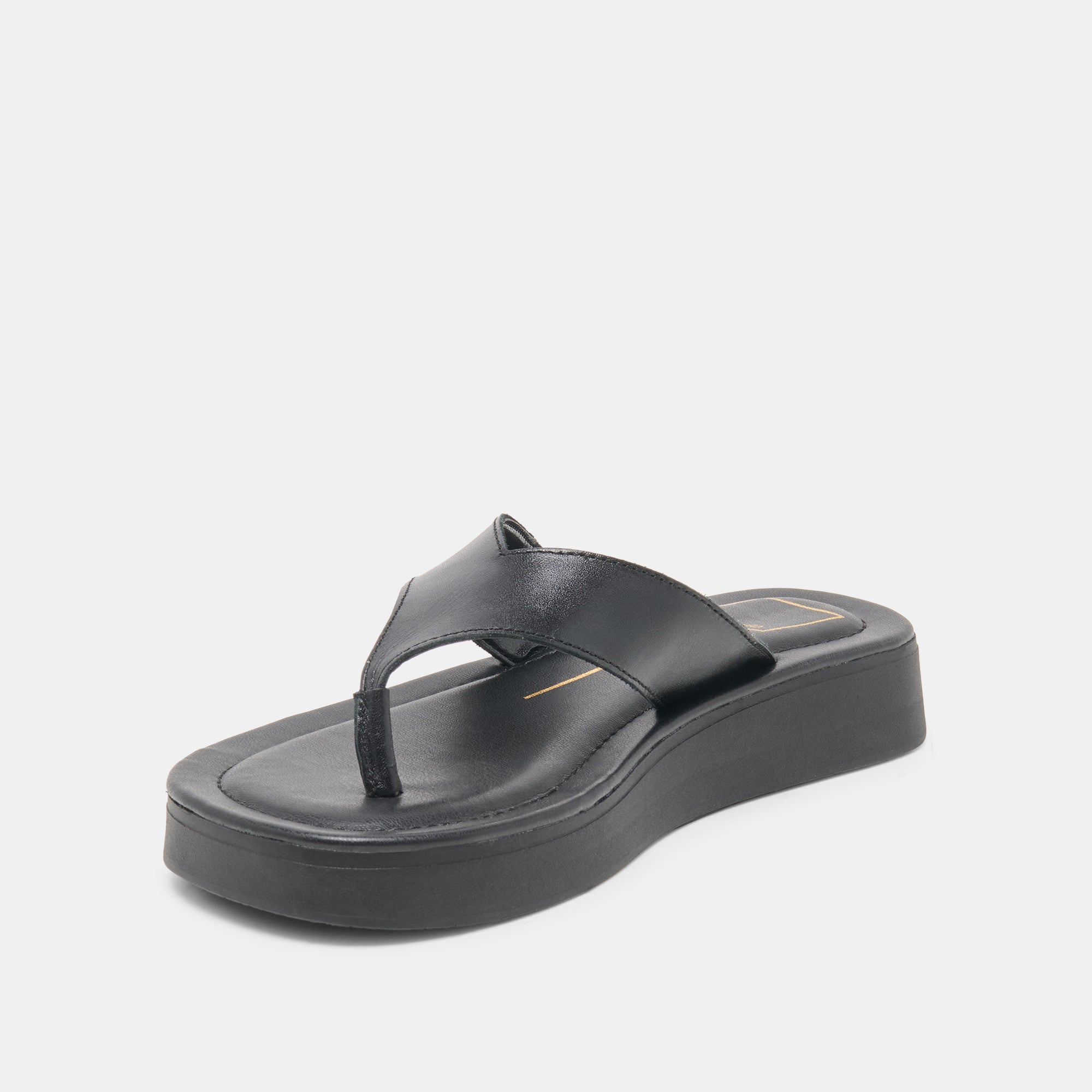 BLAYZE SANDALS BLACK LEATHER - Image 4