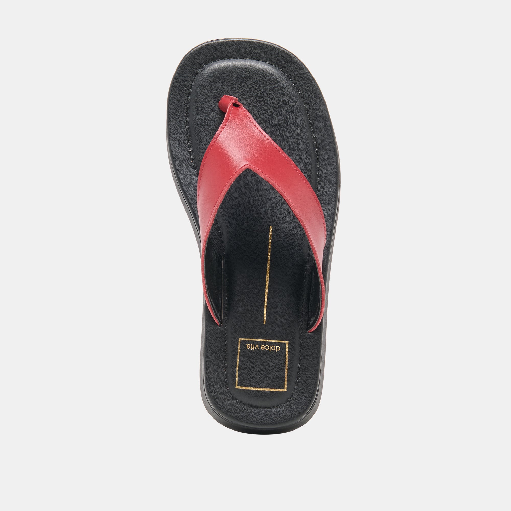 BLAYZE SANDALS RED LEATHER - Image 8
