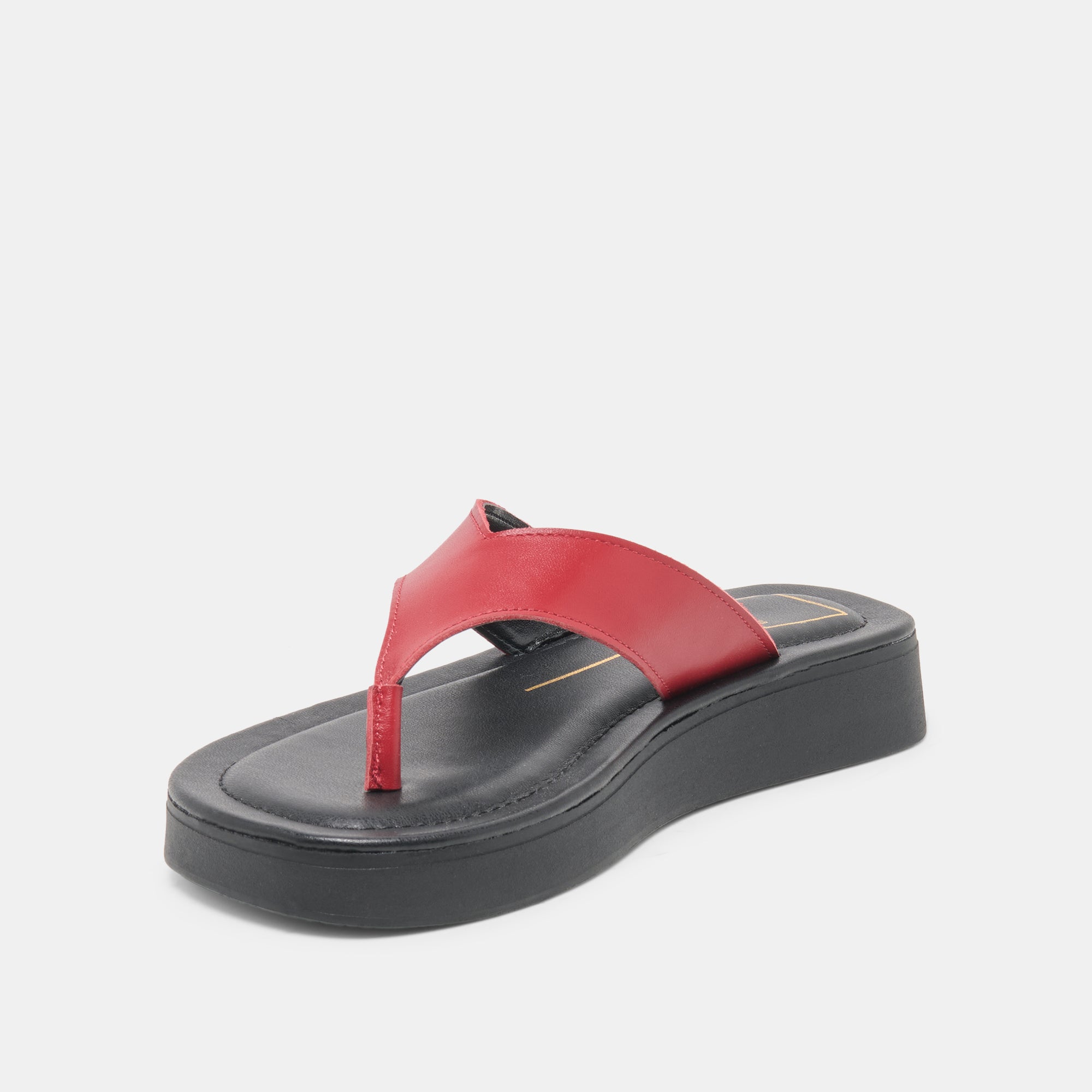 BLAYZE SANDALS RED LEATHER - Image 4