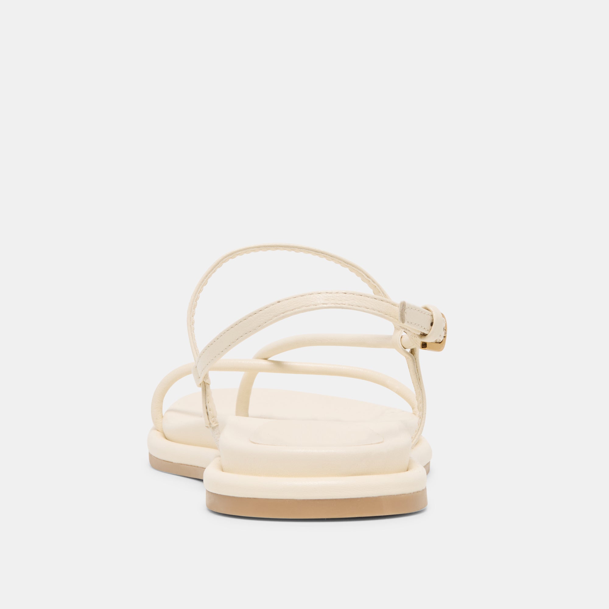 DOM SANDALS OFF WHITE LEATHER - Image 7