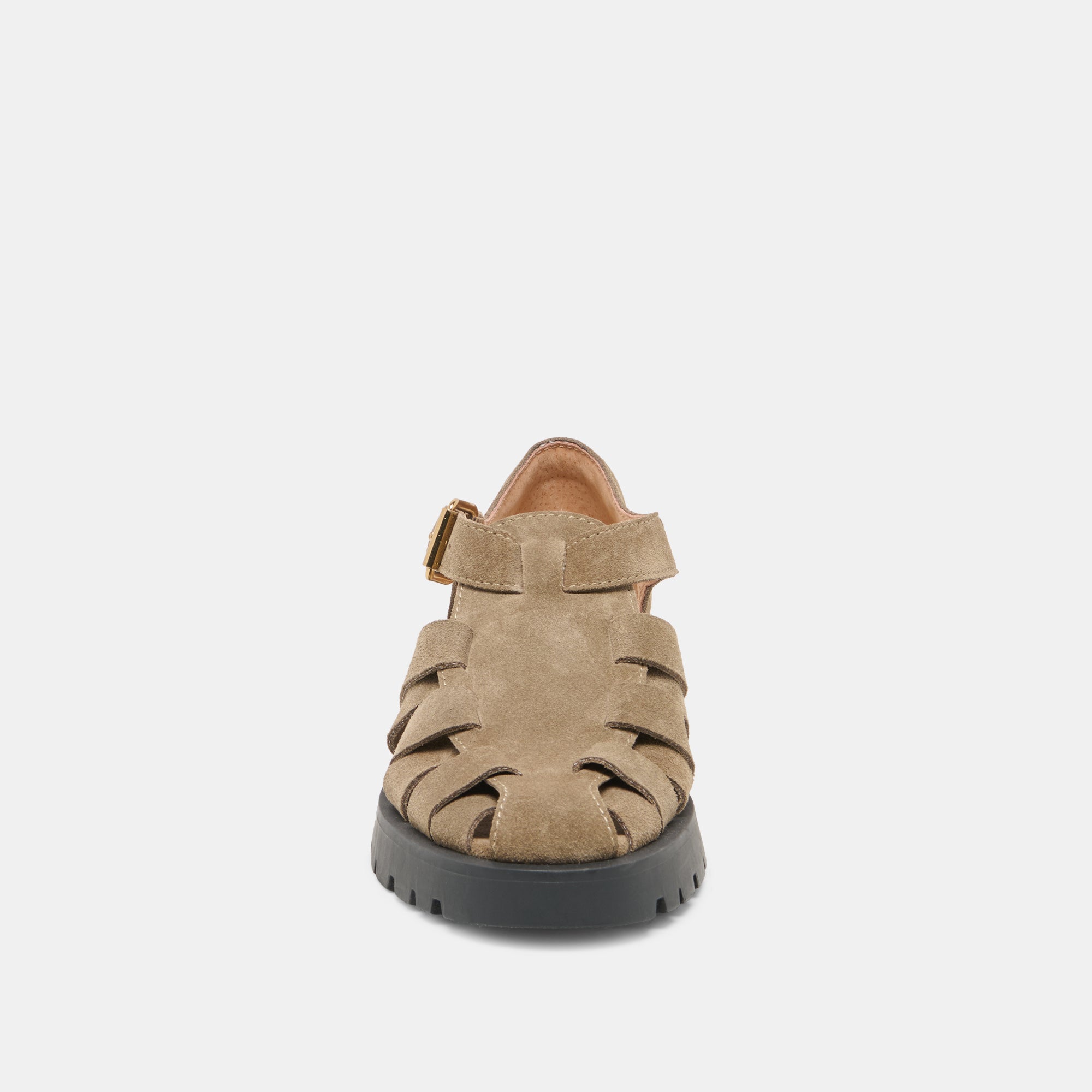 ELSAH FLATS OLIVE SUEDE - Image 6