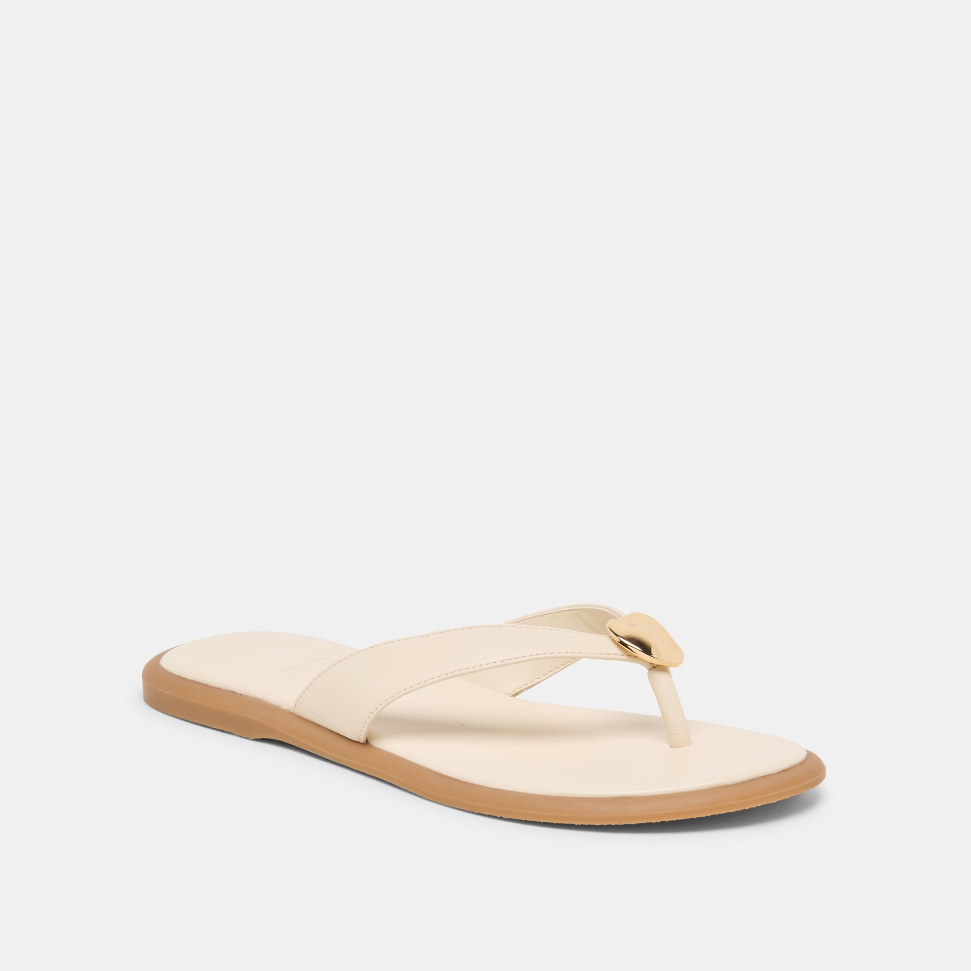 JAINA SANDALS BONE LEATHER - Image 3