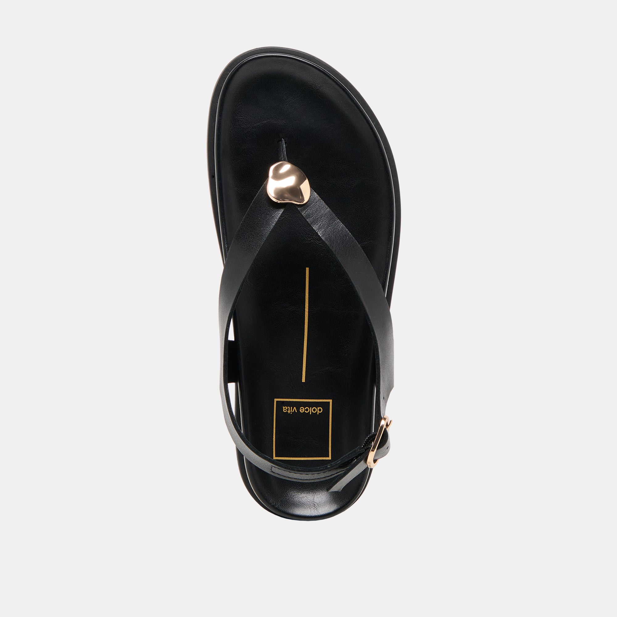 JONY SANDALS BLACK LEATHER - Image 11