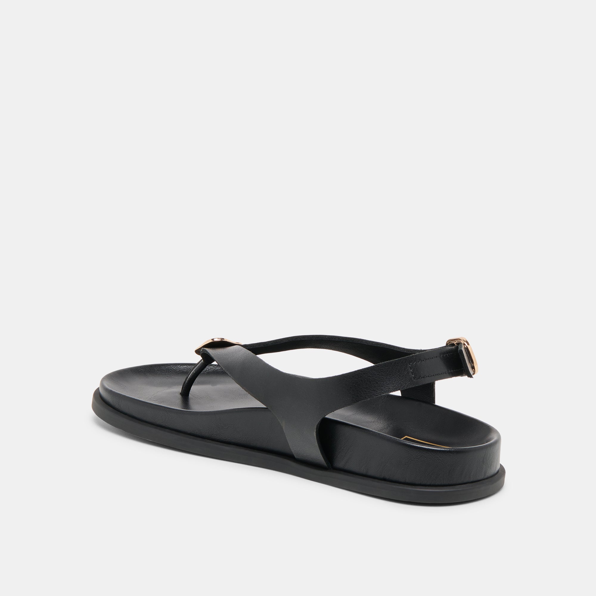 JONY SANDALS BLACK LEATHER - Image 8
