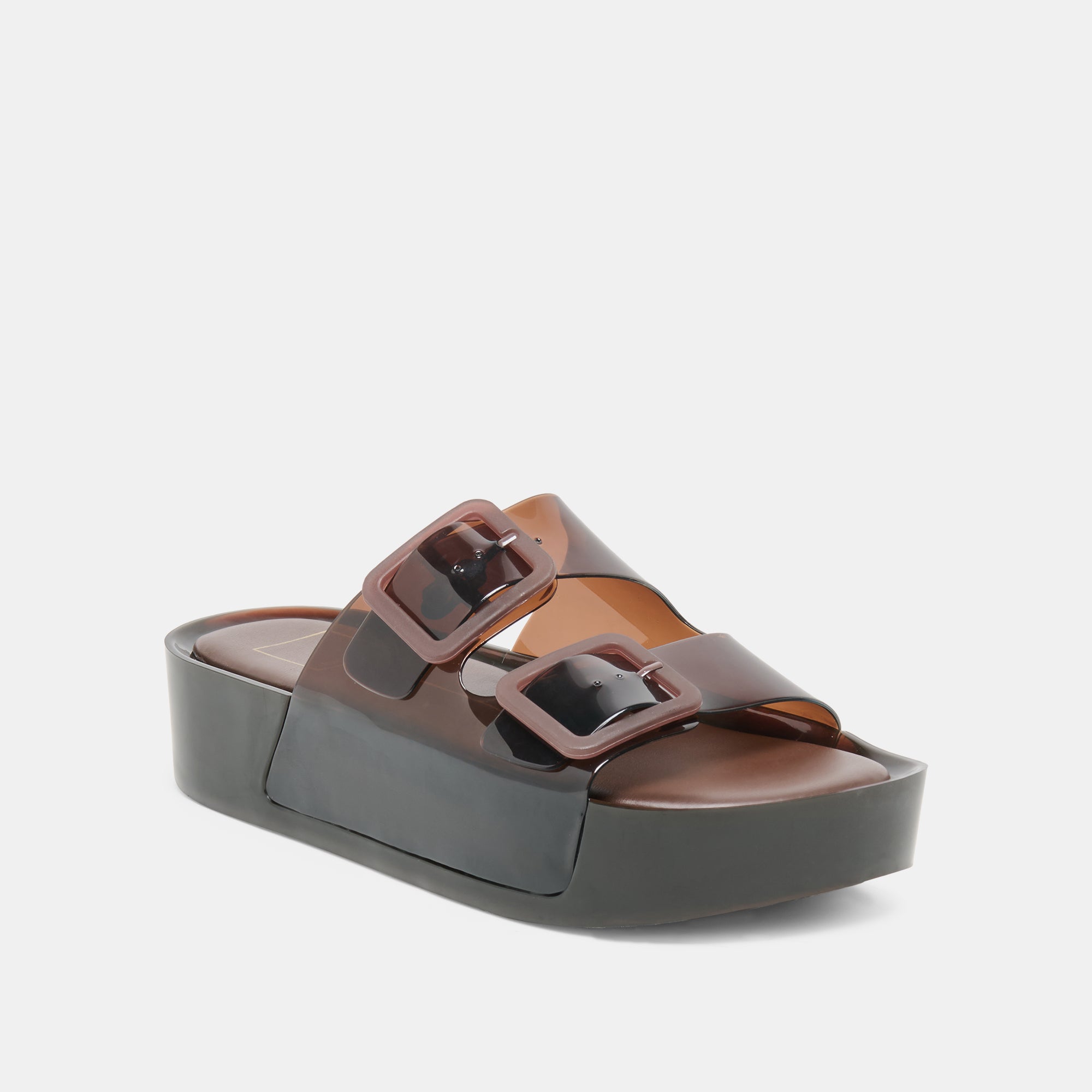 JULIO X SANDALS CHOCOLATE VINYL - Image 2