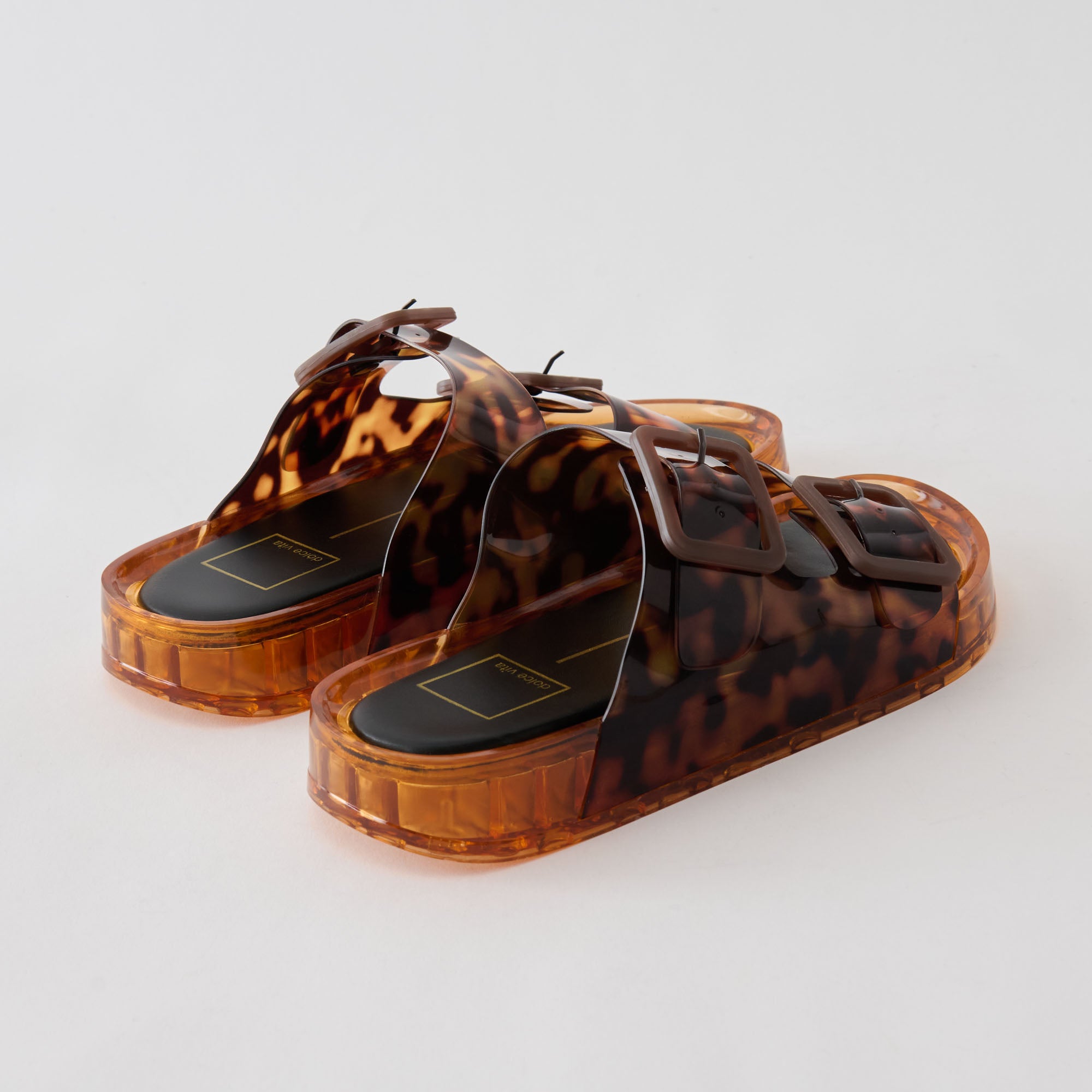JULIO SANDALS TORTOISE VINYL - Image 5
